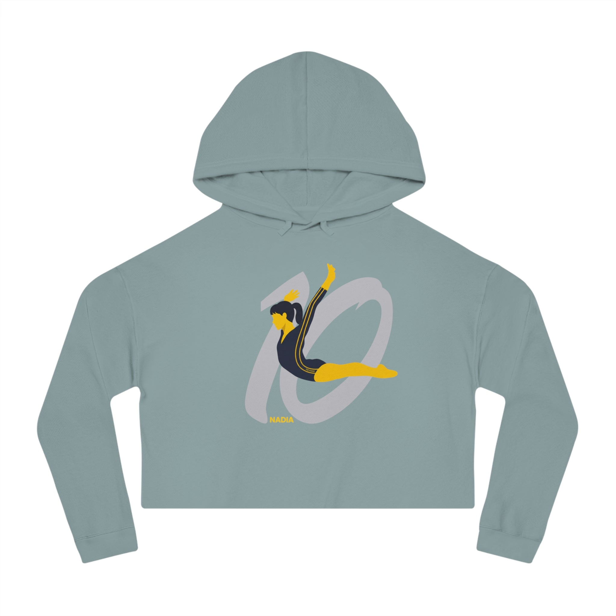 Nadia Perfect 10 Anniversary Cropped Hoodie