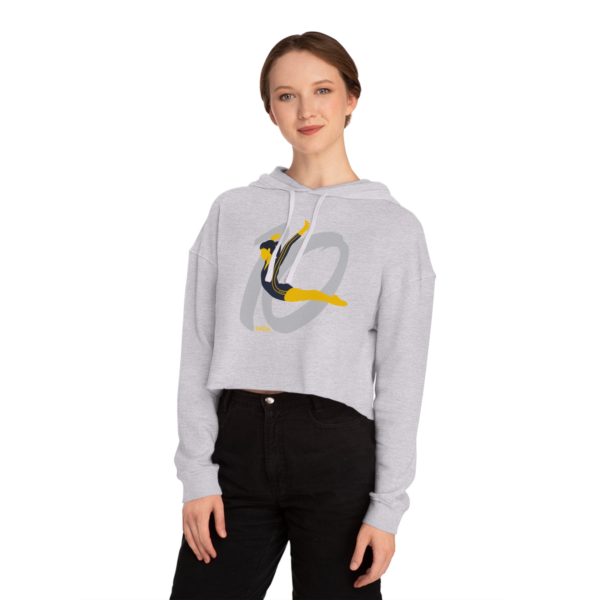 Nadia Perfect 10 Anniversary Cropped Hoodie