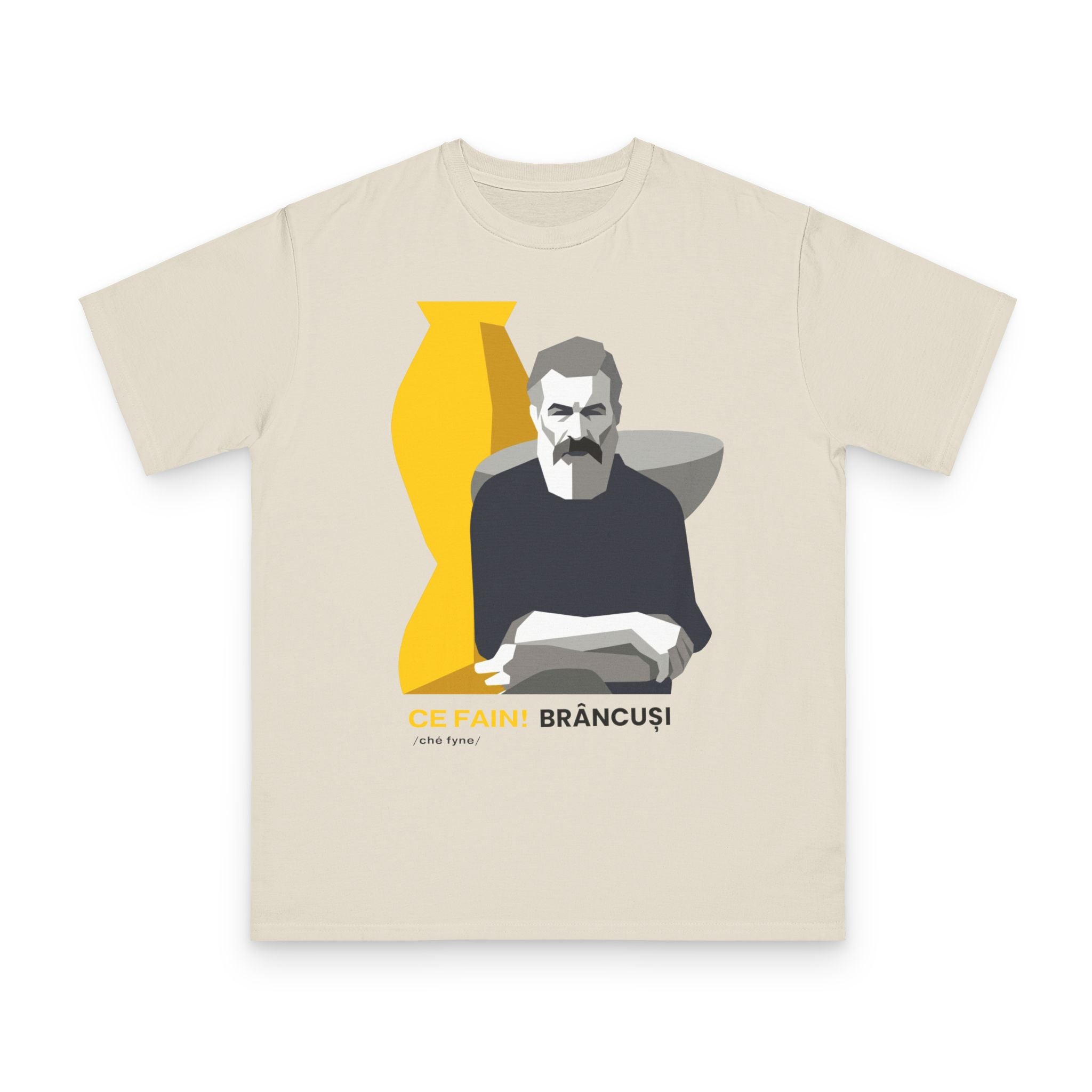 Constantin Brâncuși Organic Cotton T‑Shirt - Light