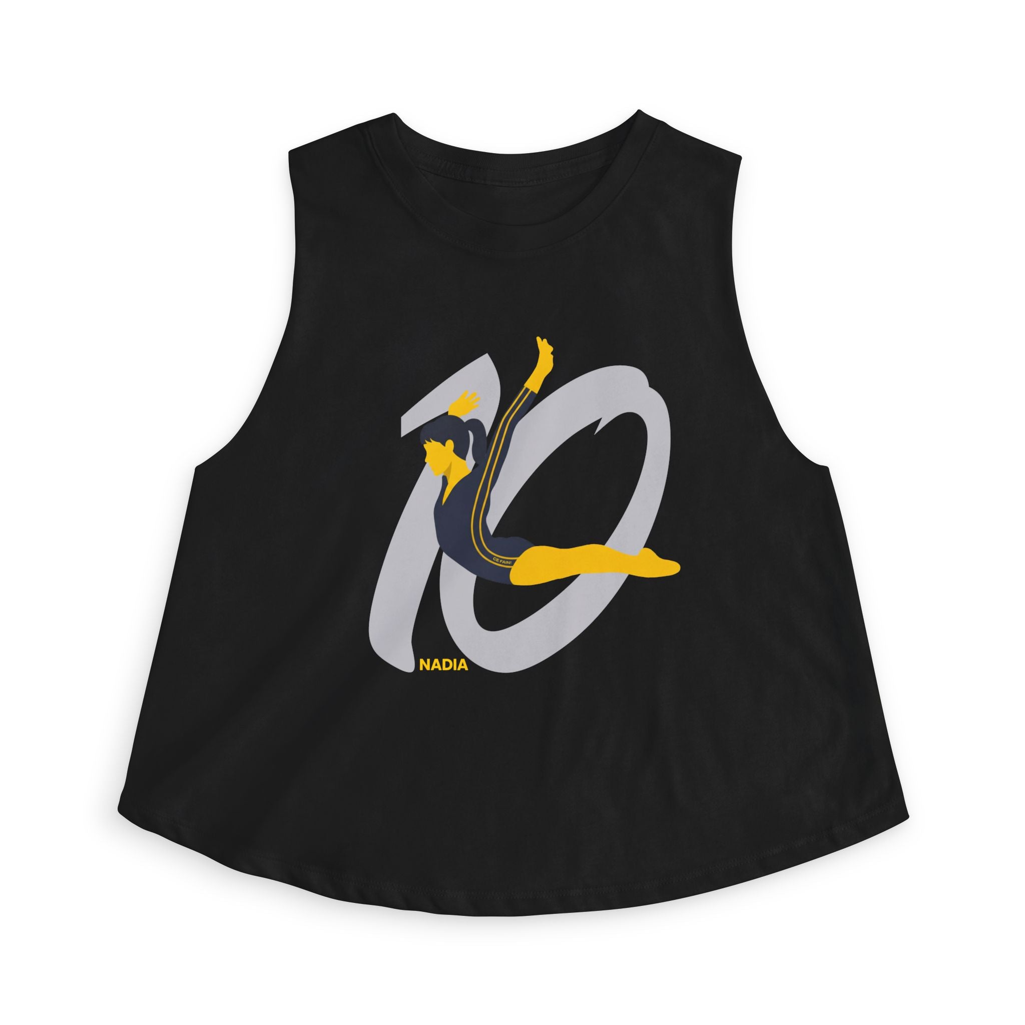 Nadia Perfect 10 Anniversary Crop Tank Top