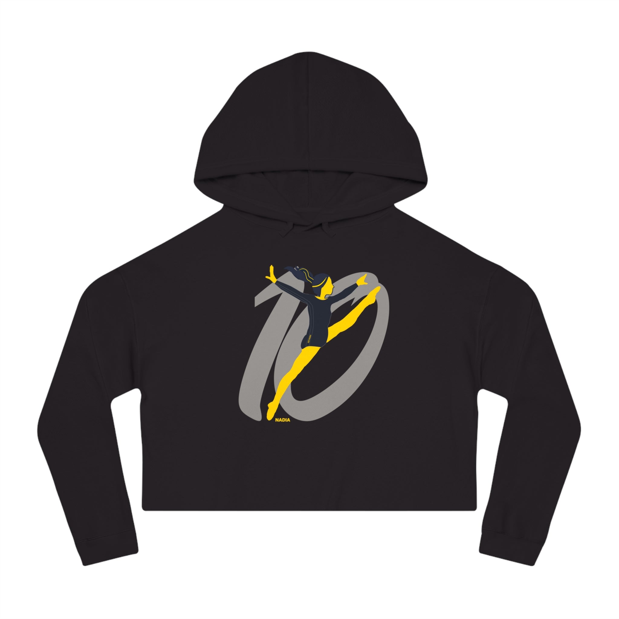 Nadia Perfect 10 Cropped Hoodie