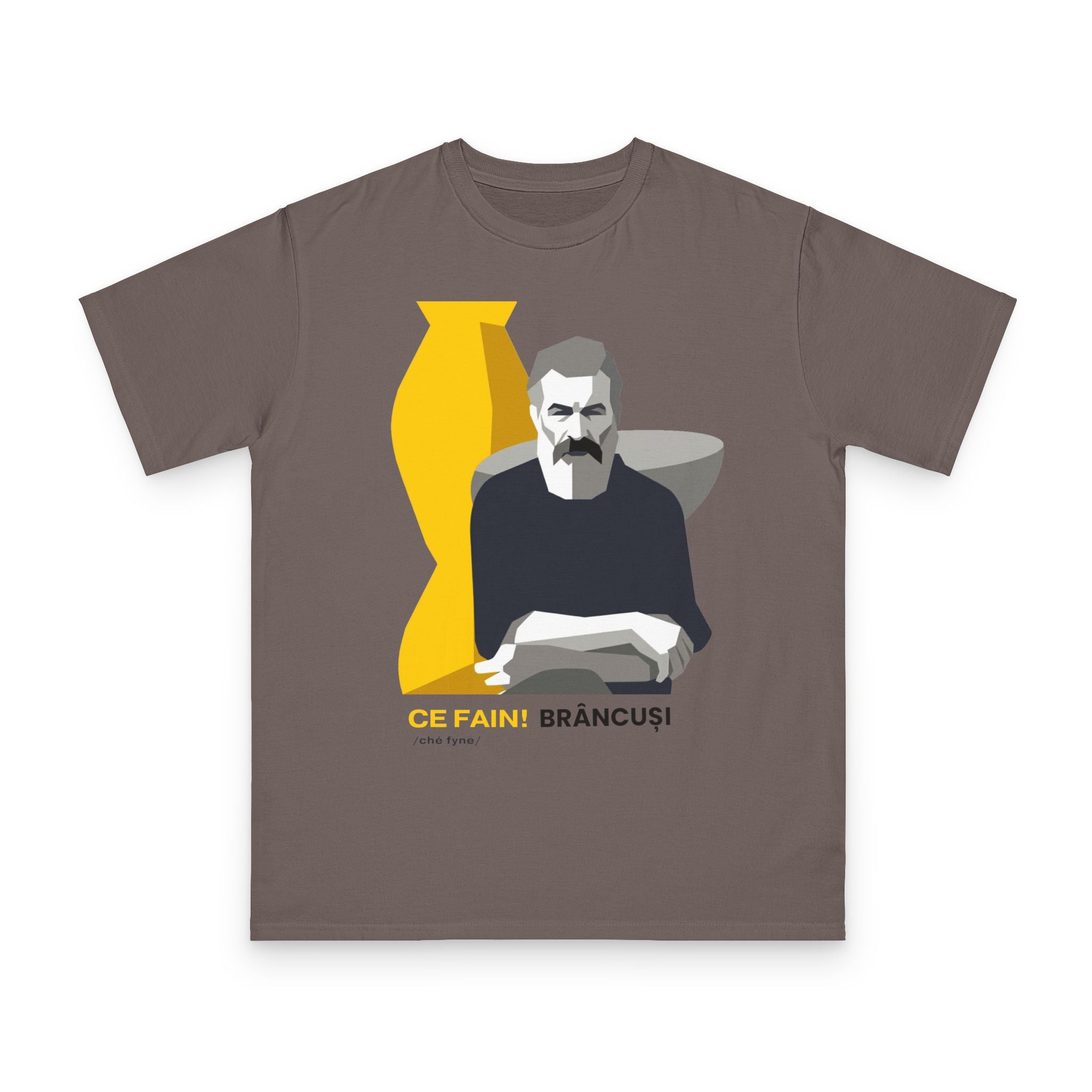 Constantin Brâncuși Organic Cotton T‑Shirt - Light