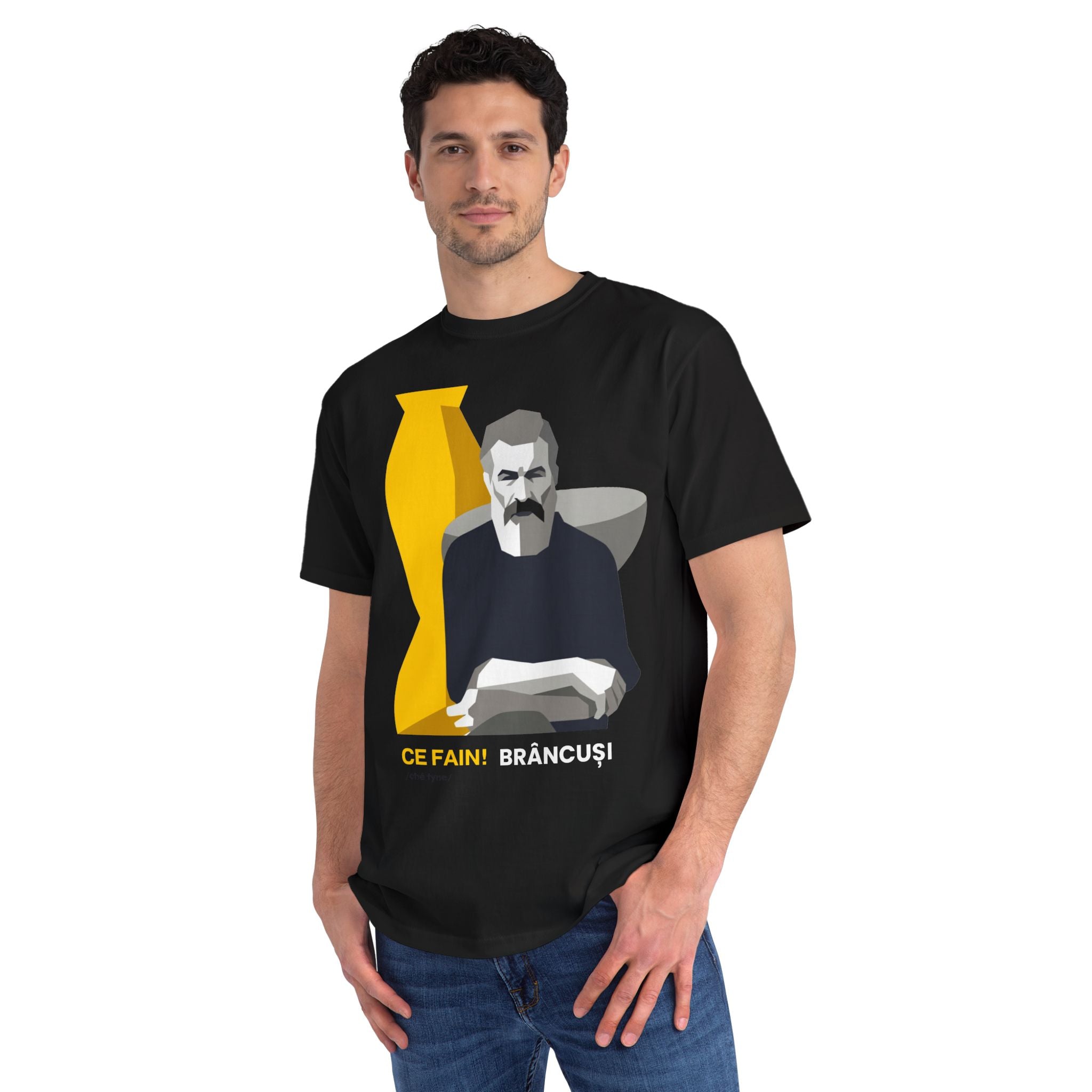 Constantin Brâncuși Organic Cotton T‑Shirt - Light