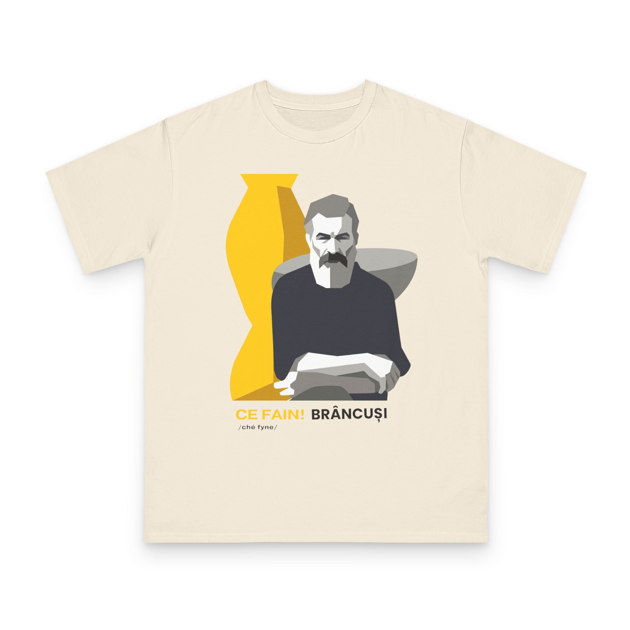 Constantin Brâncuși Organic Cotton T‑Shirt - Light