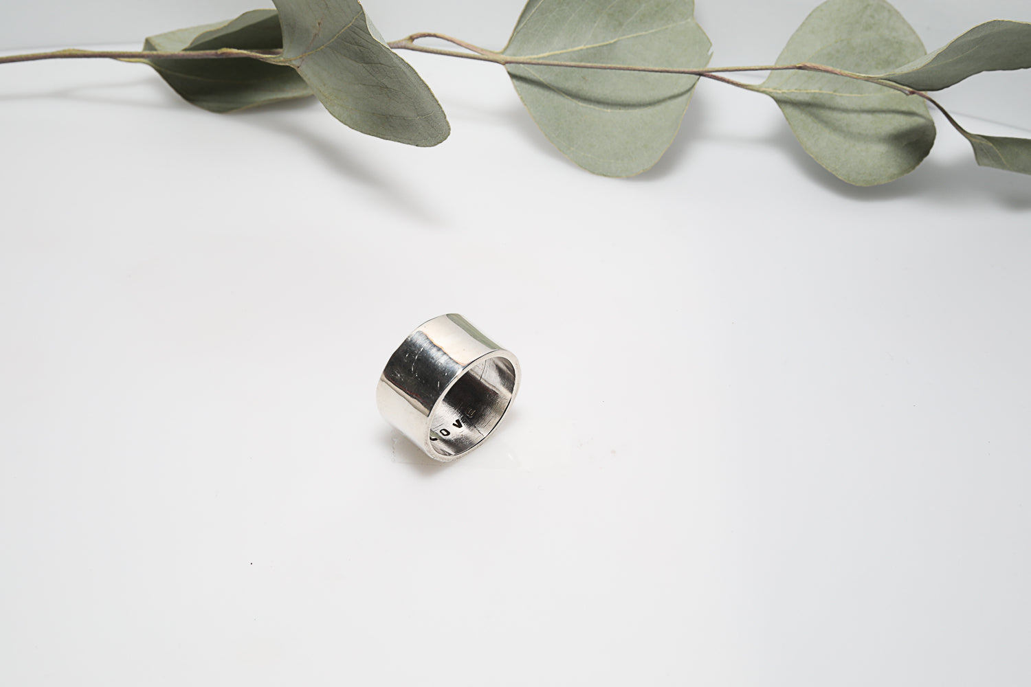 Wide LOVE Ring