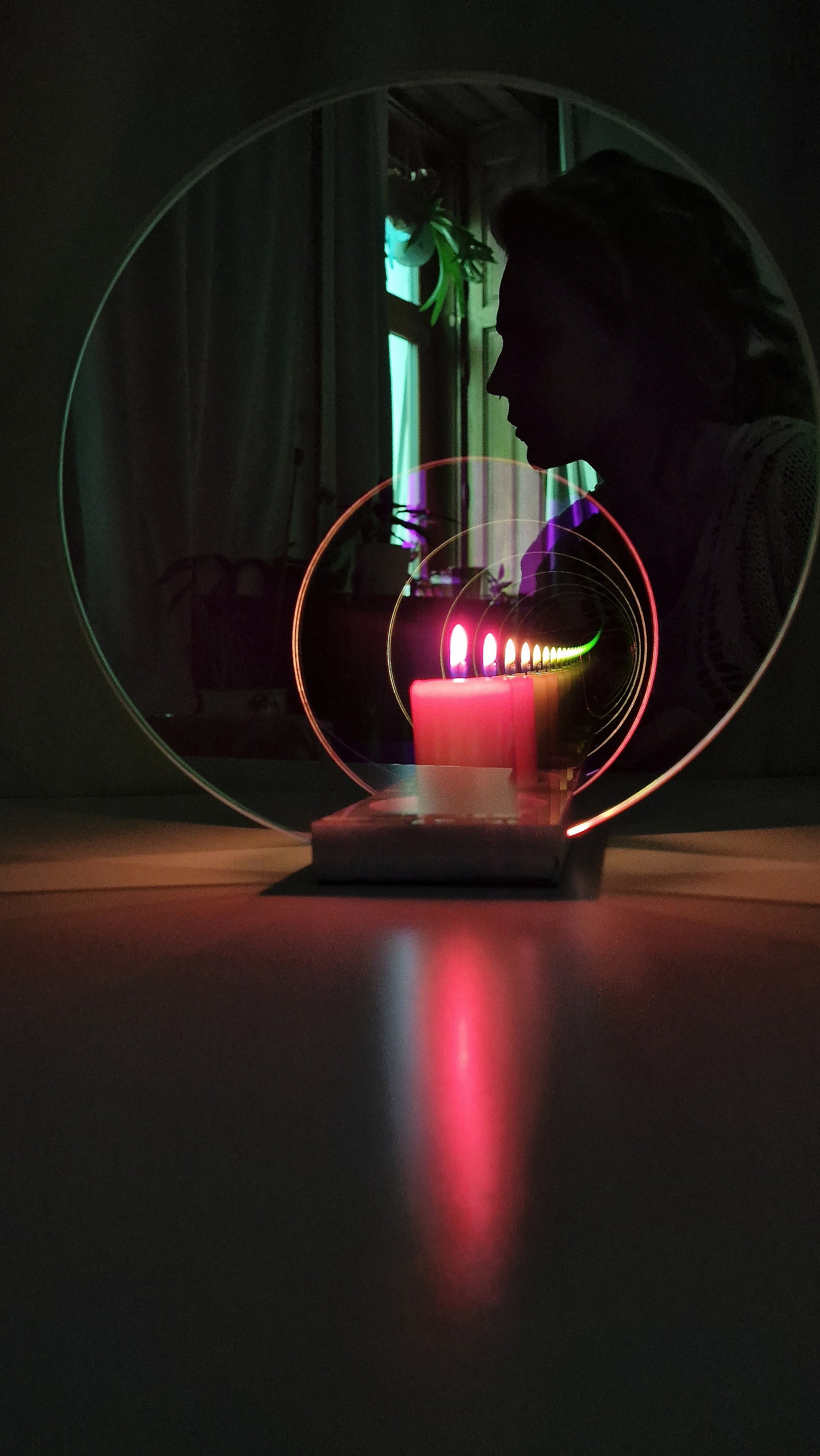 Onnda concentric medium - Fuchsia