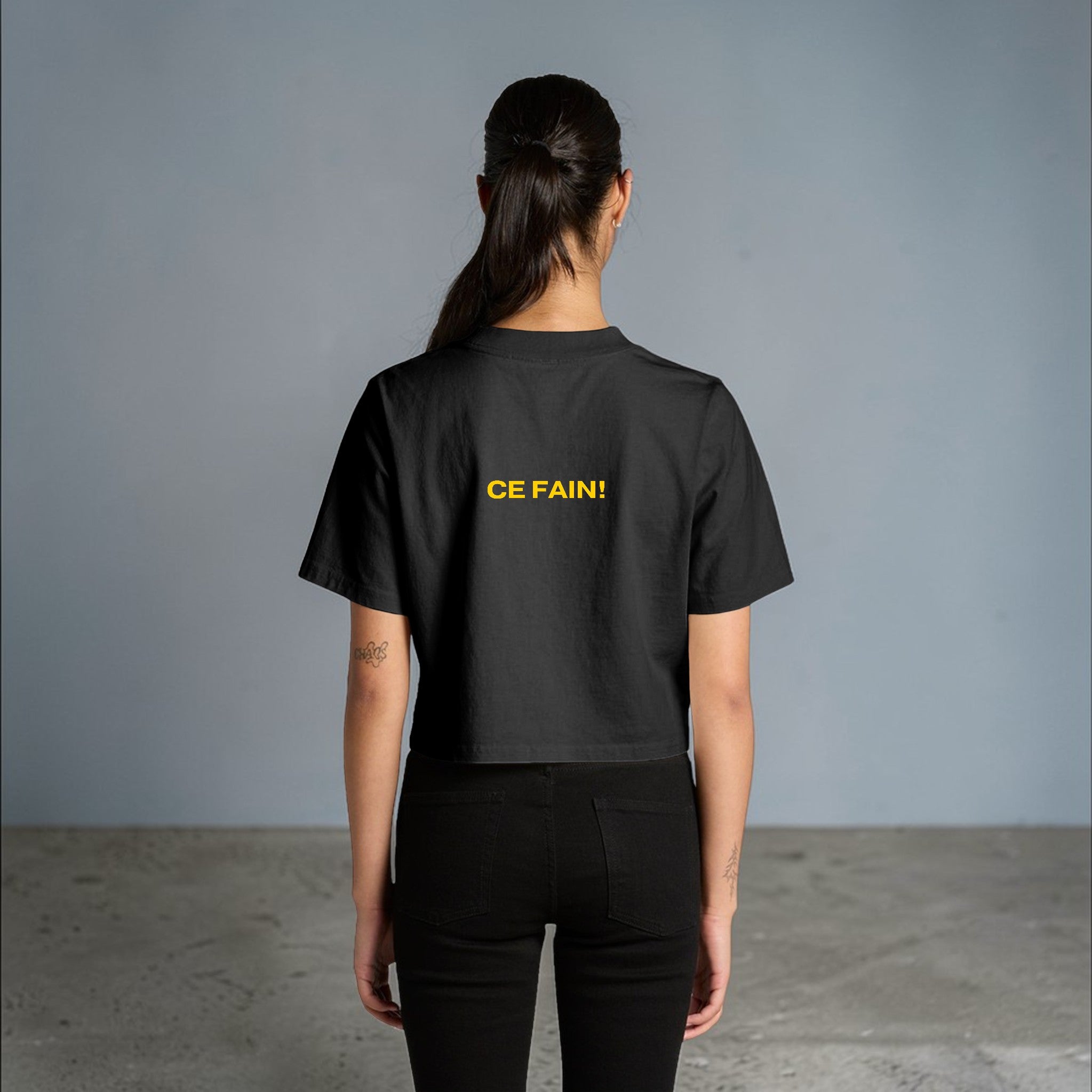 Nadia Perfect 10 Anniversary Cropped T-Shirt