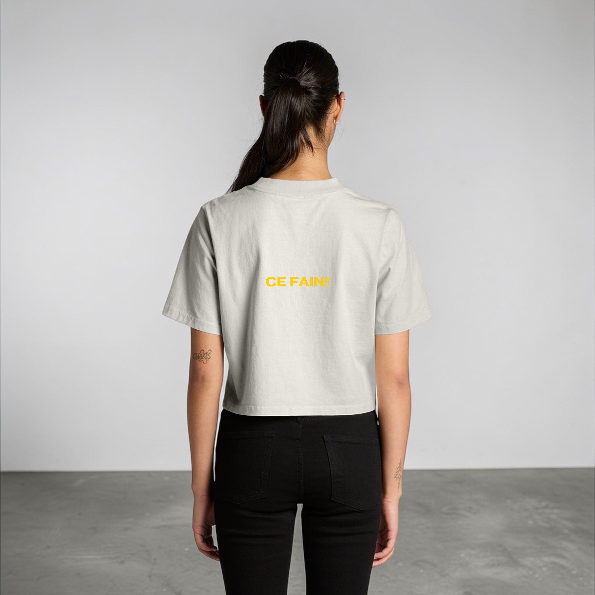 Nadia Perfect 10 Anniversary Cropped T-Shirt