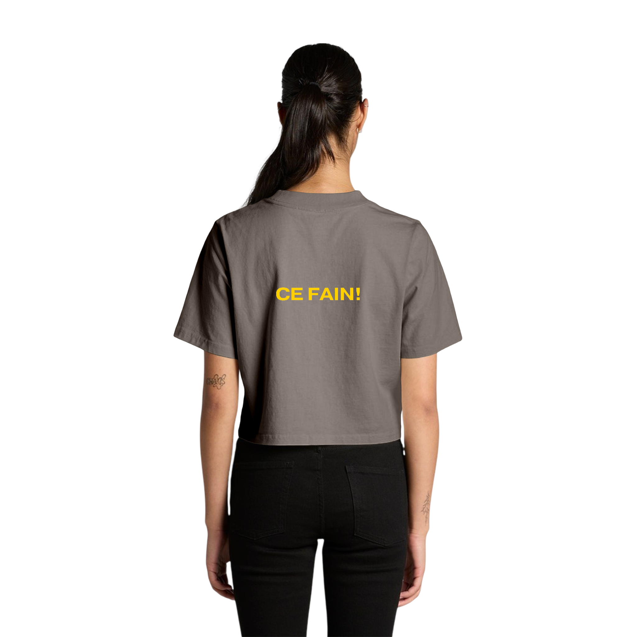 Nadia Perfect 10 Anniversary Cropped T-Shirt