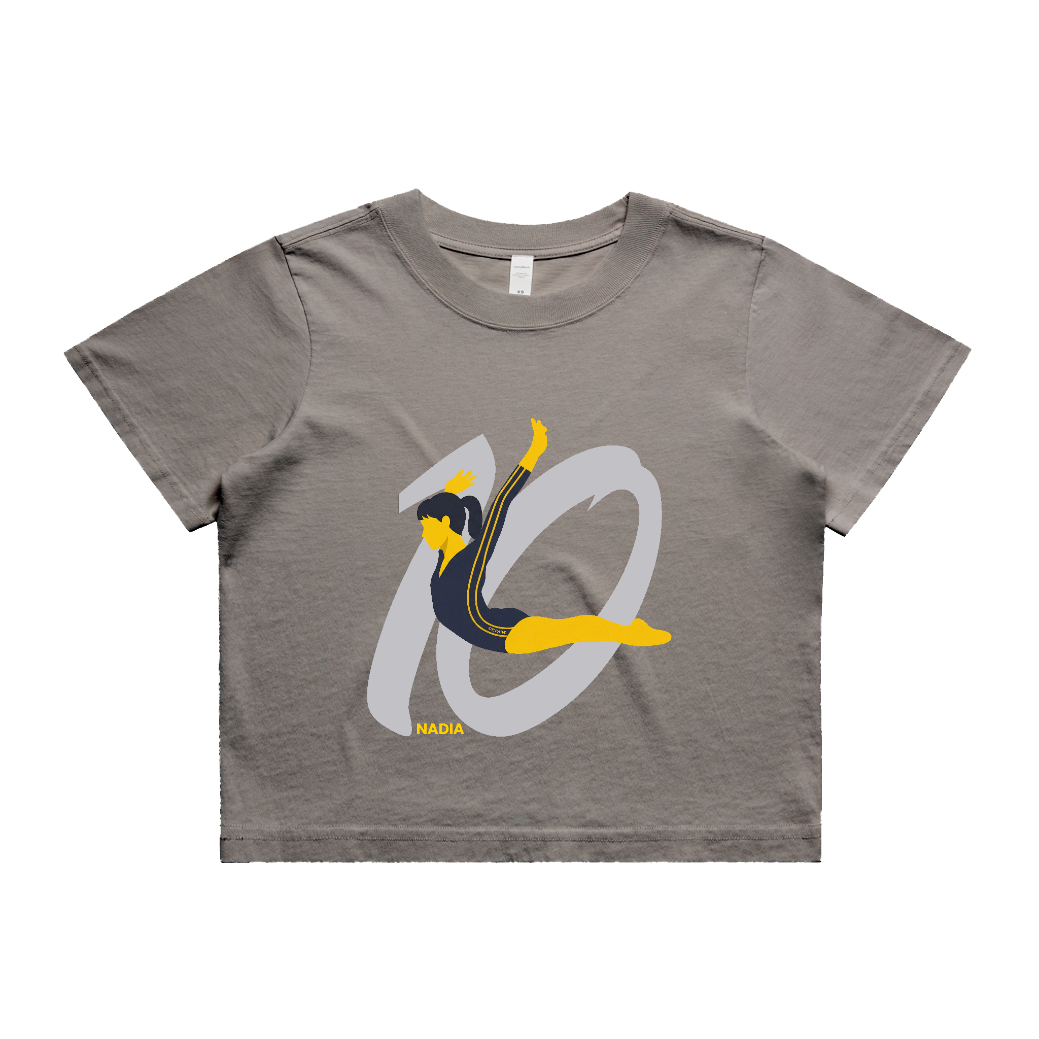 Nadia Perfect 10 Anniversary Cropped T-Shirt