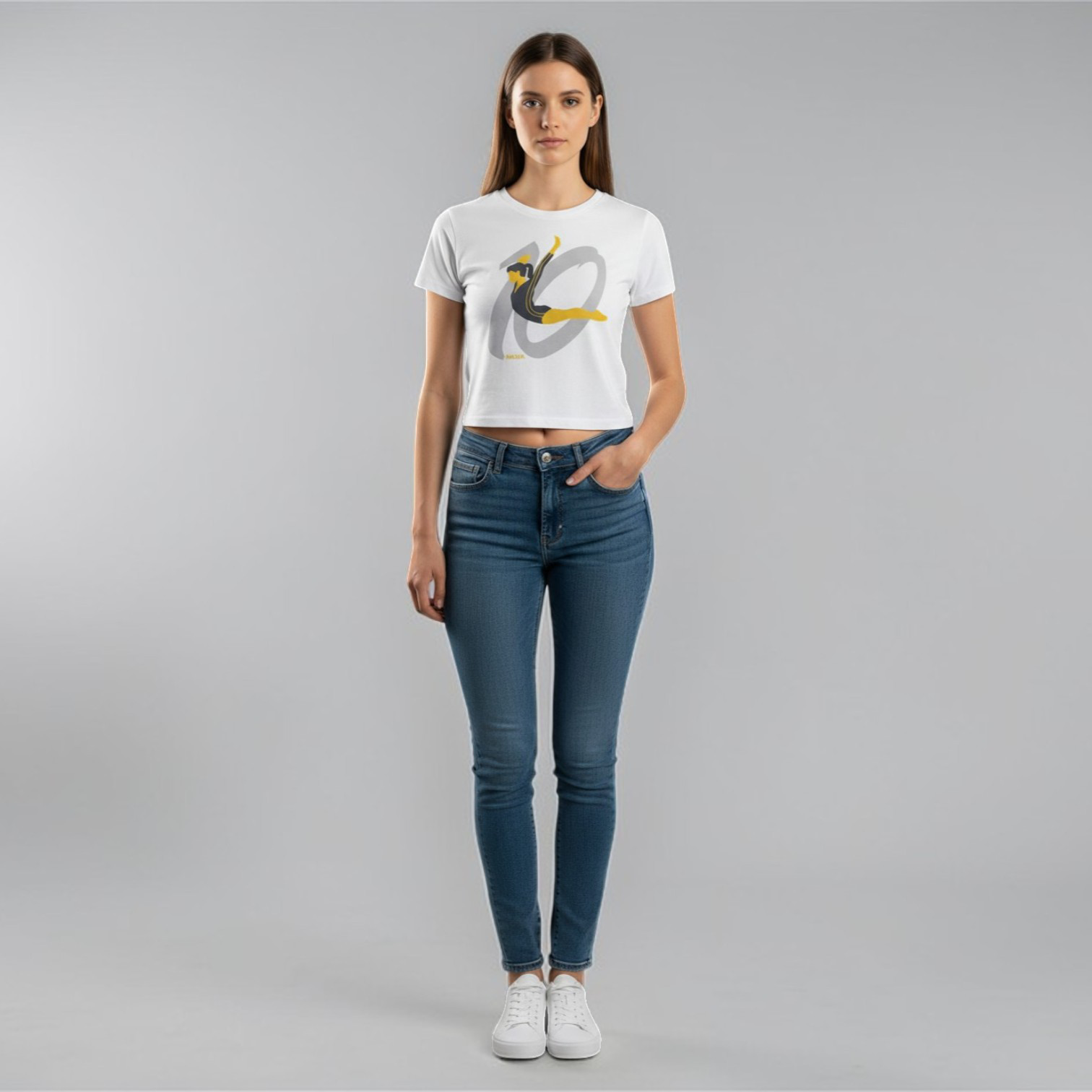 Nadia Perfect 10 Anniversary Organic Rib T-Shirt