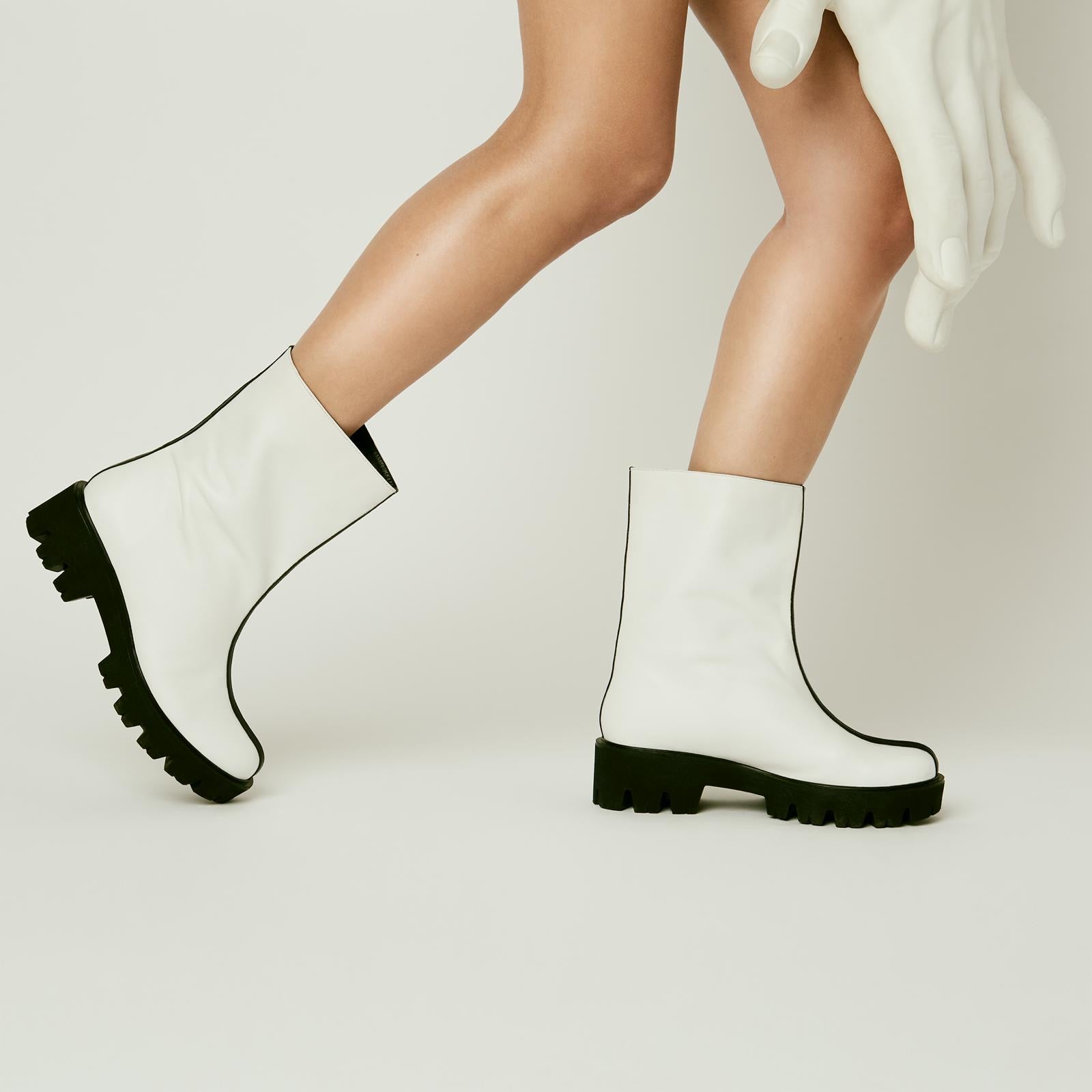 Come(t) Cloud Dancer Nappa Leather Boots