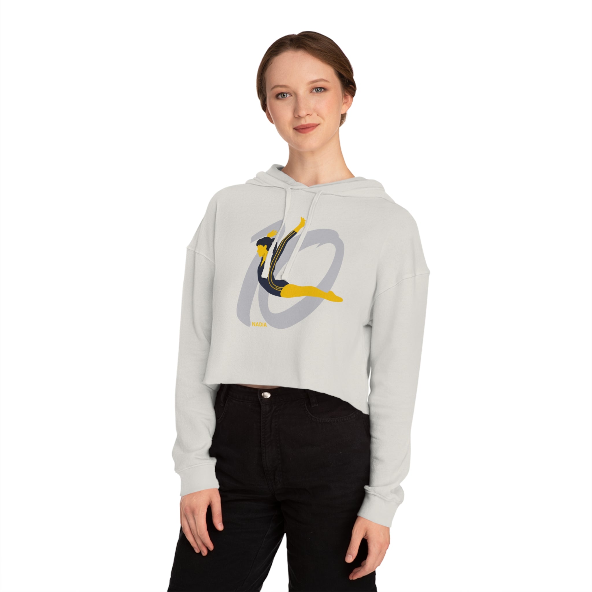 Nadia Perfect 10 Anniversary Cropped Hoodie