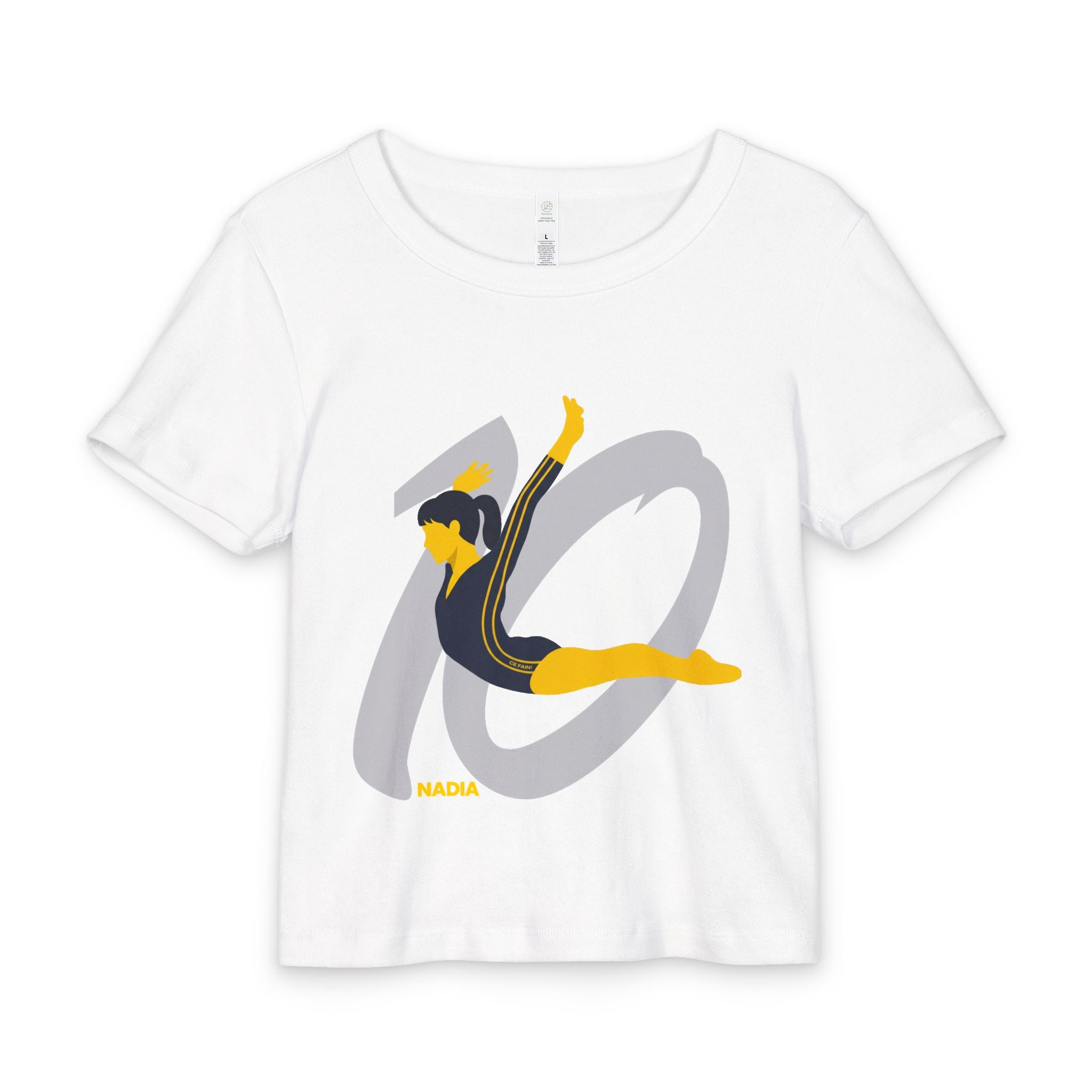 Nadia Perfect 10 Anniversary Organic Rib T-Shirt