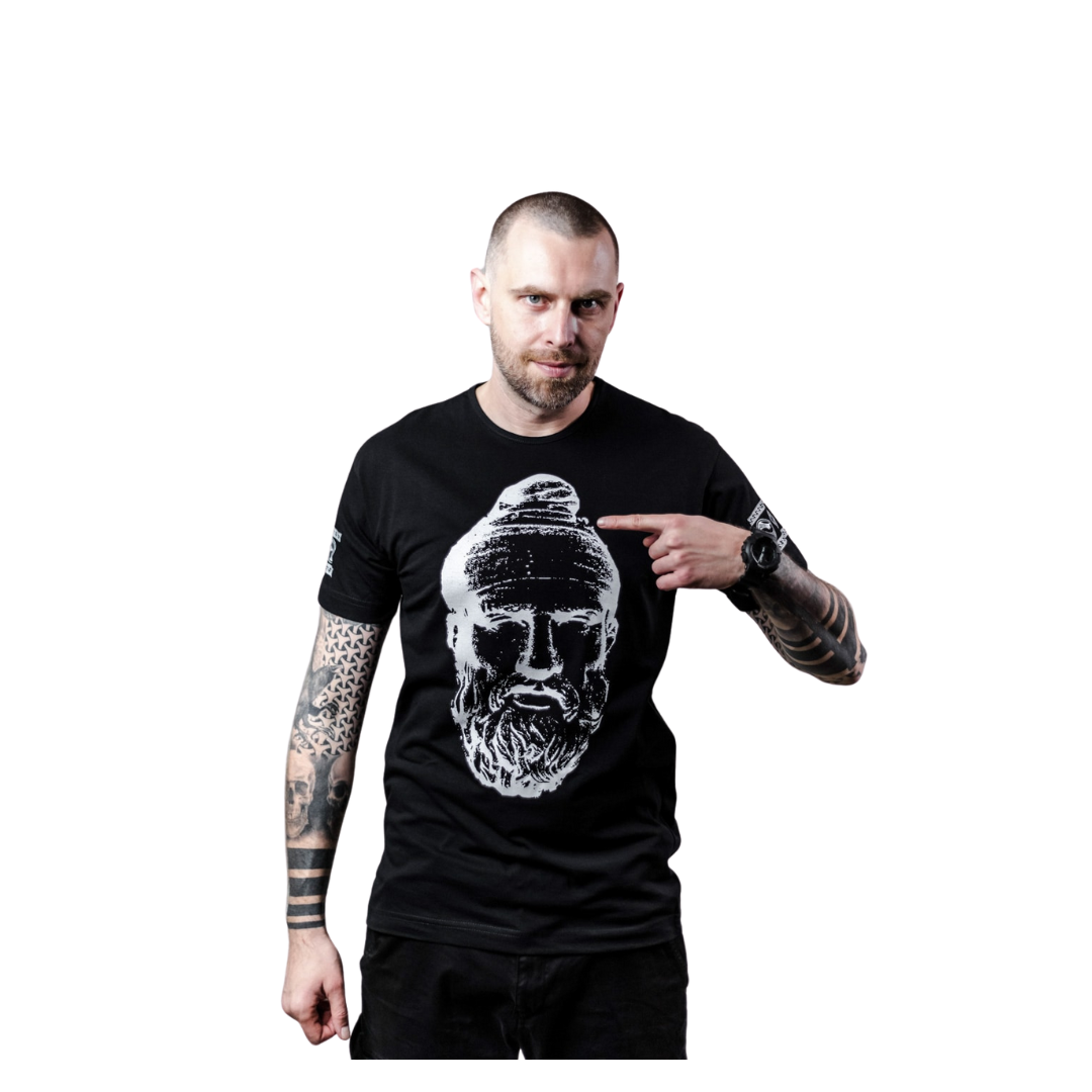 Decebal Black T-shirt for Men