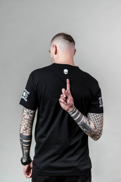 Decebal Black T-shirt for Men