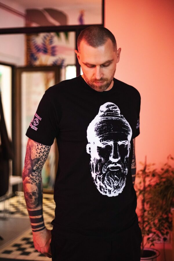 Decebal Black T-shirt for Men
