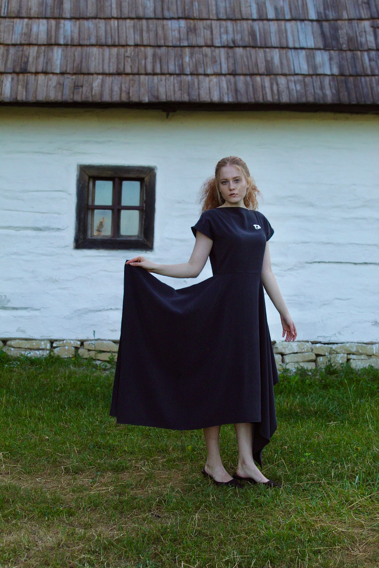 Vegan Silk Adjustable Waist Dress