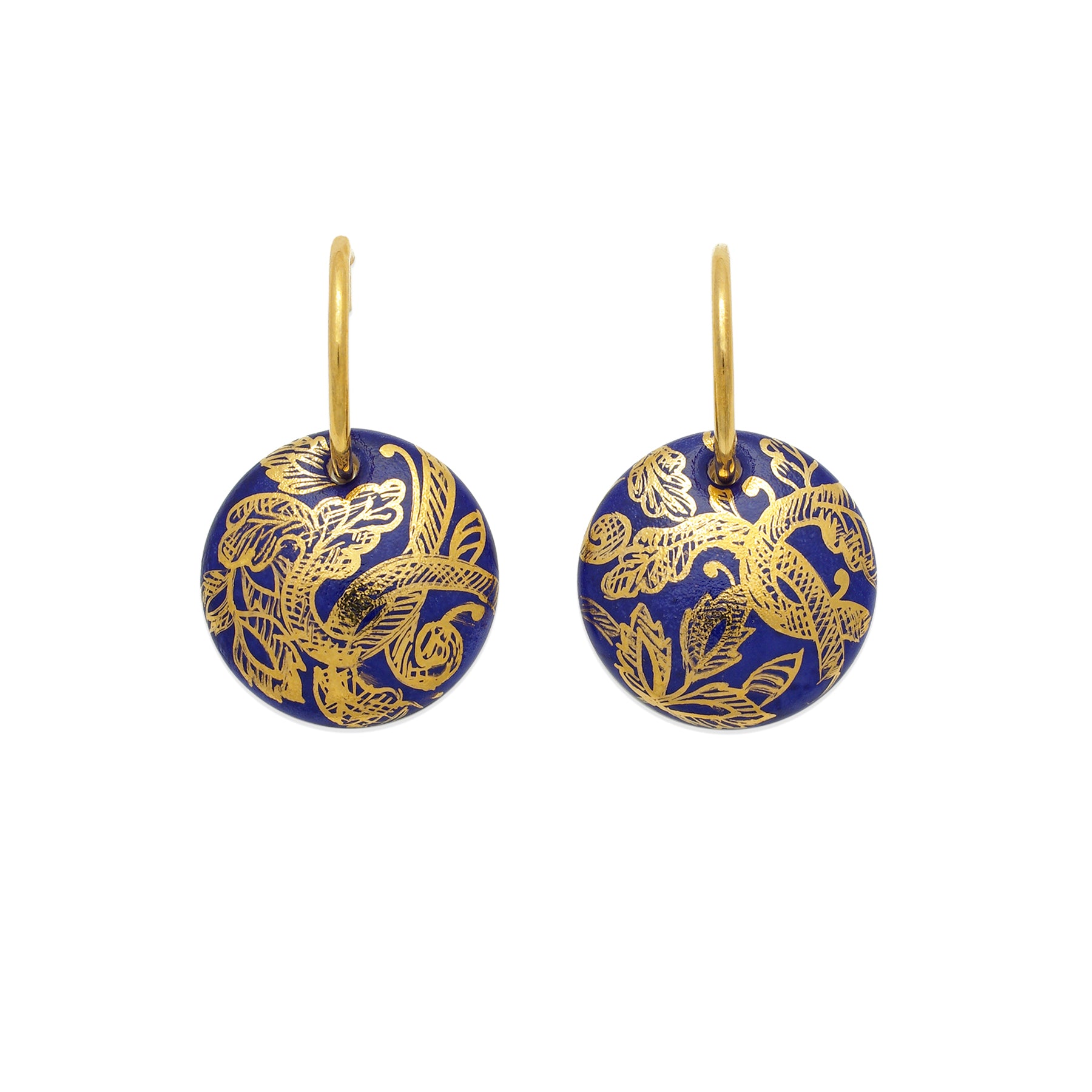 Large Disc Earrings – Laura