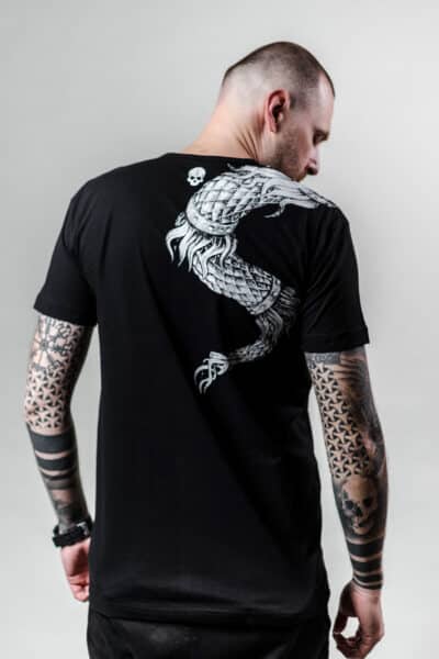 Dacian Wolf Black T-shirt for Men