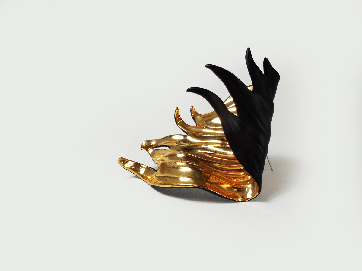 REVERSED GRAVITY BROOCH #1