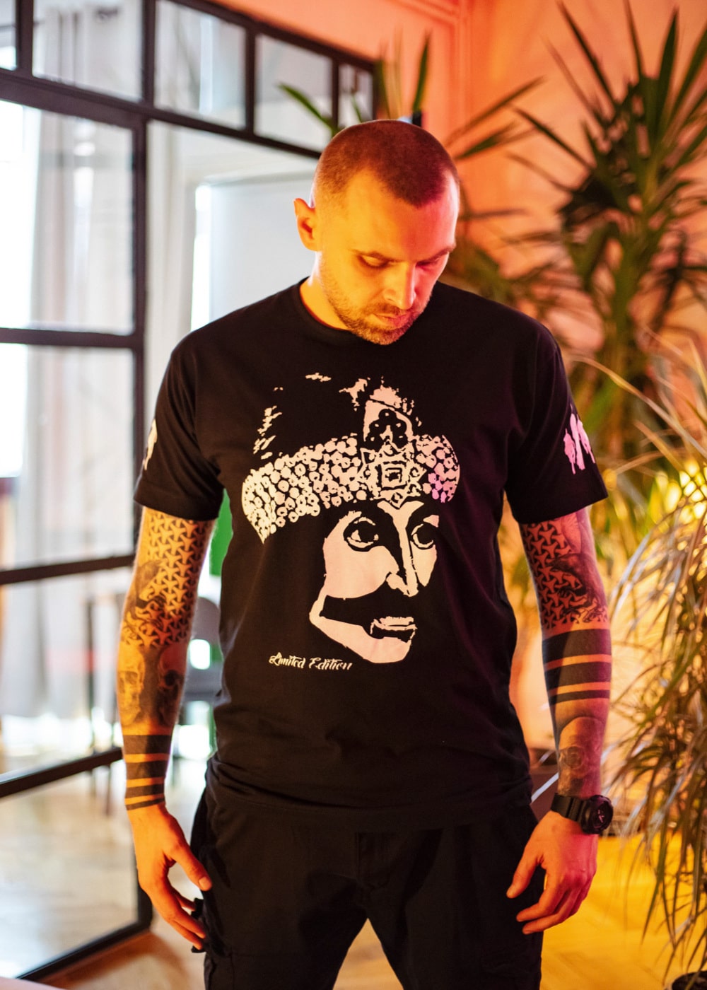 Vlad Țepeș "Dracula" Black T-shirt for Men