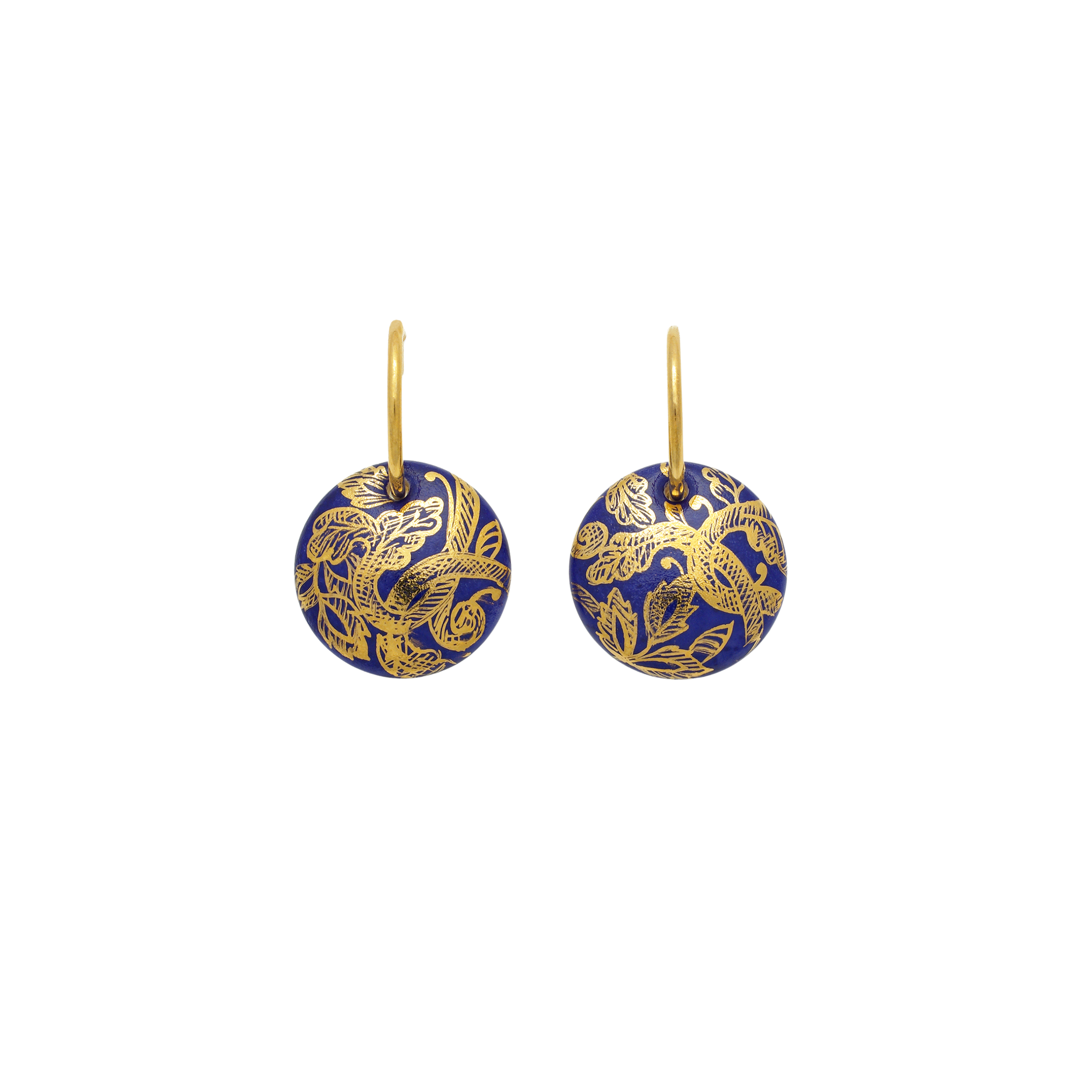 Large Disc Earrings – Laura