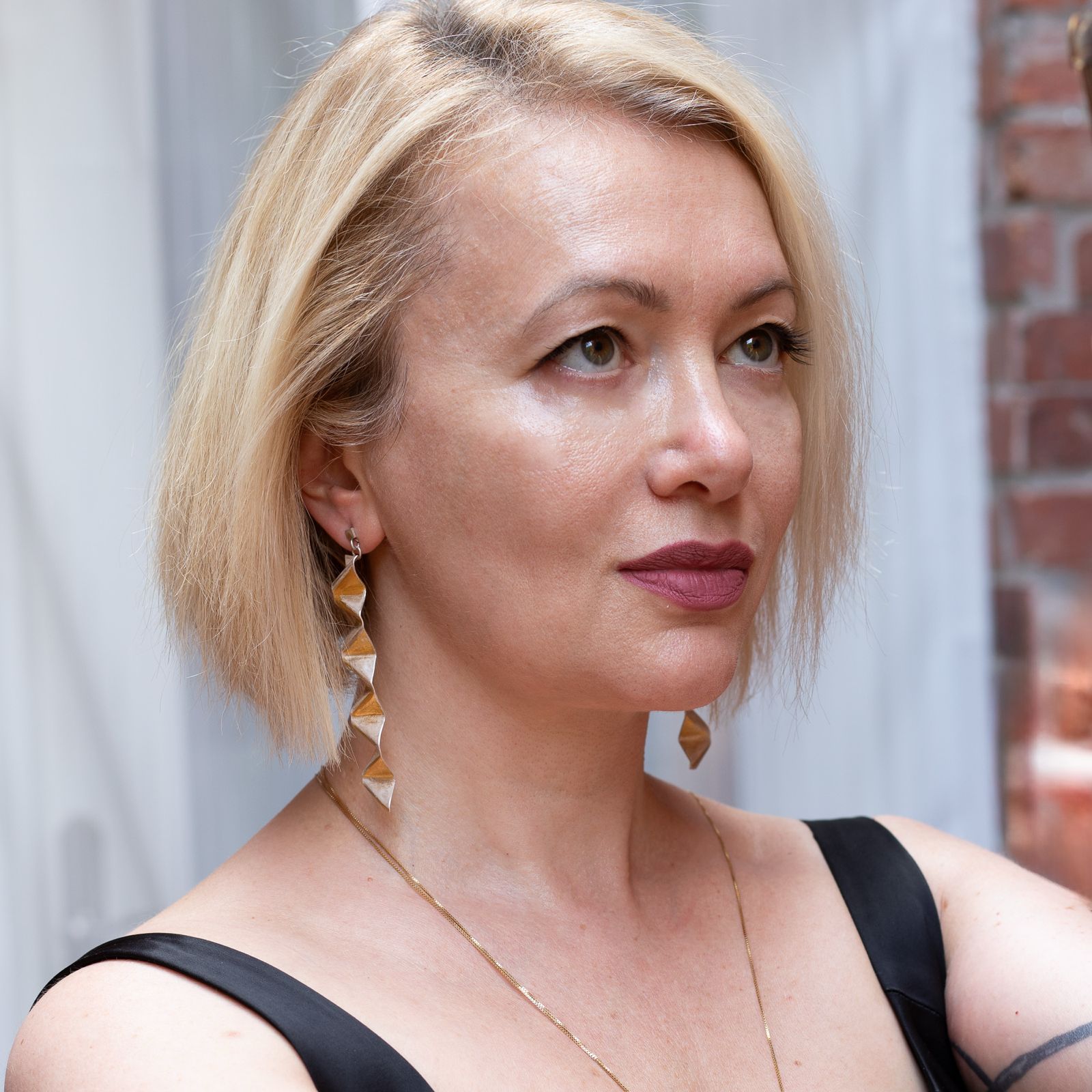 Infinity Column Earrings