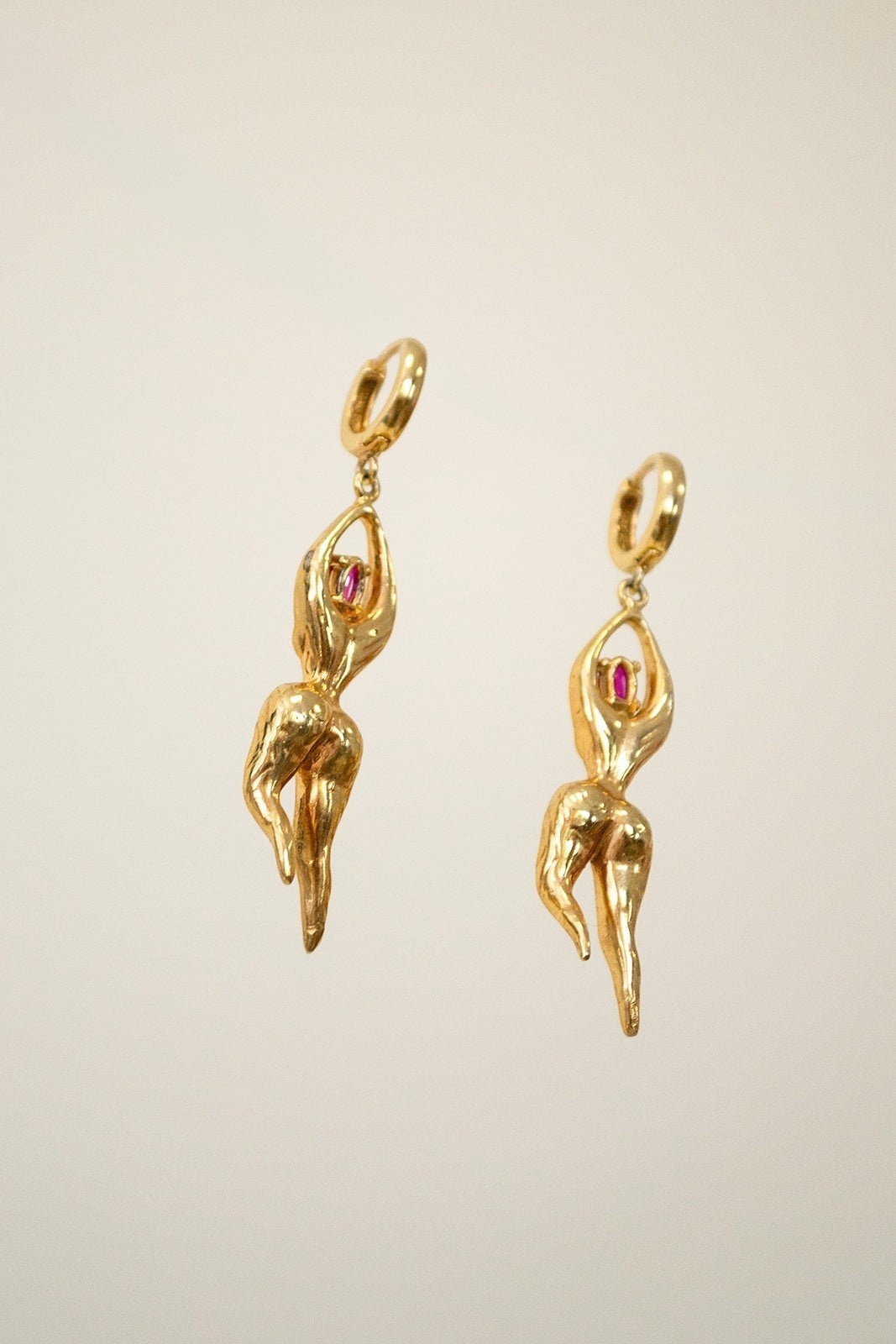 Vesta Gold-Plated Earrings