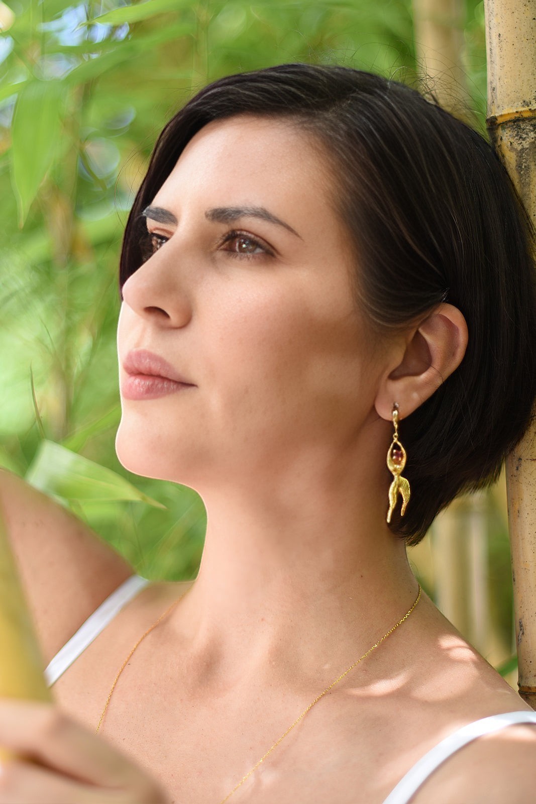 Vesta Gold-Plated Earrings