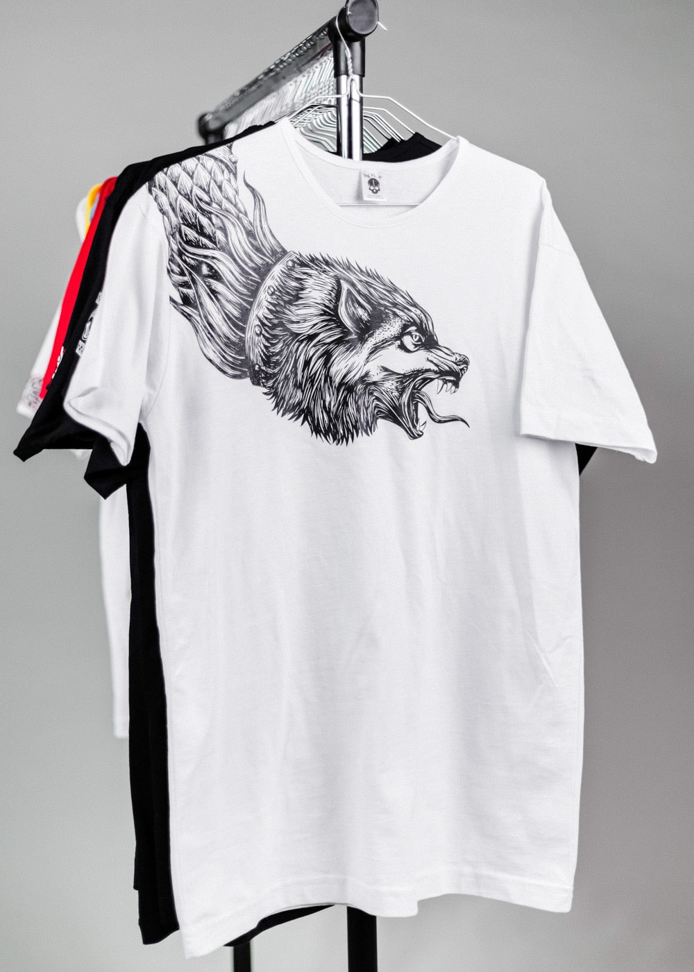 Dacian Wolf White T-shirt for Men