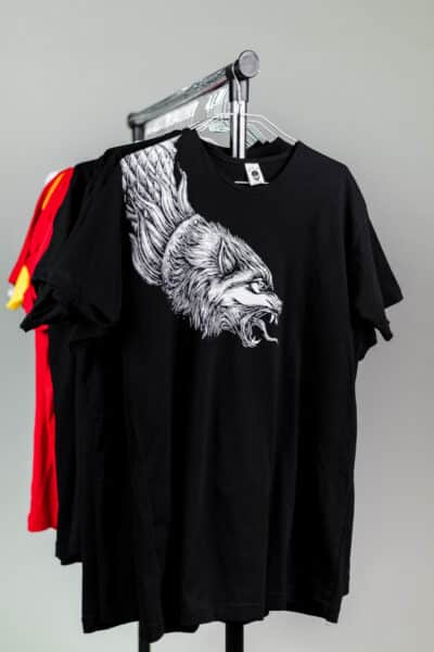 Dacian Wolf Black T-shirt for Men
