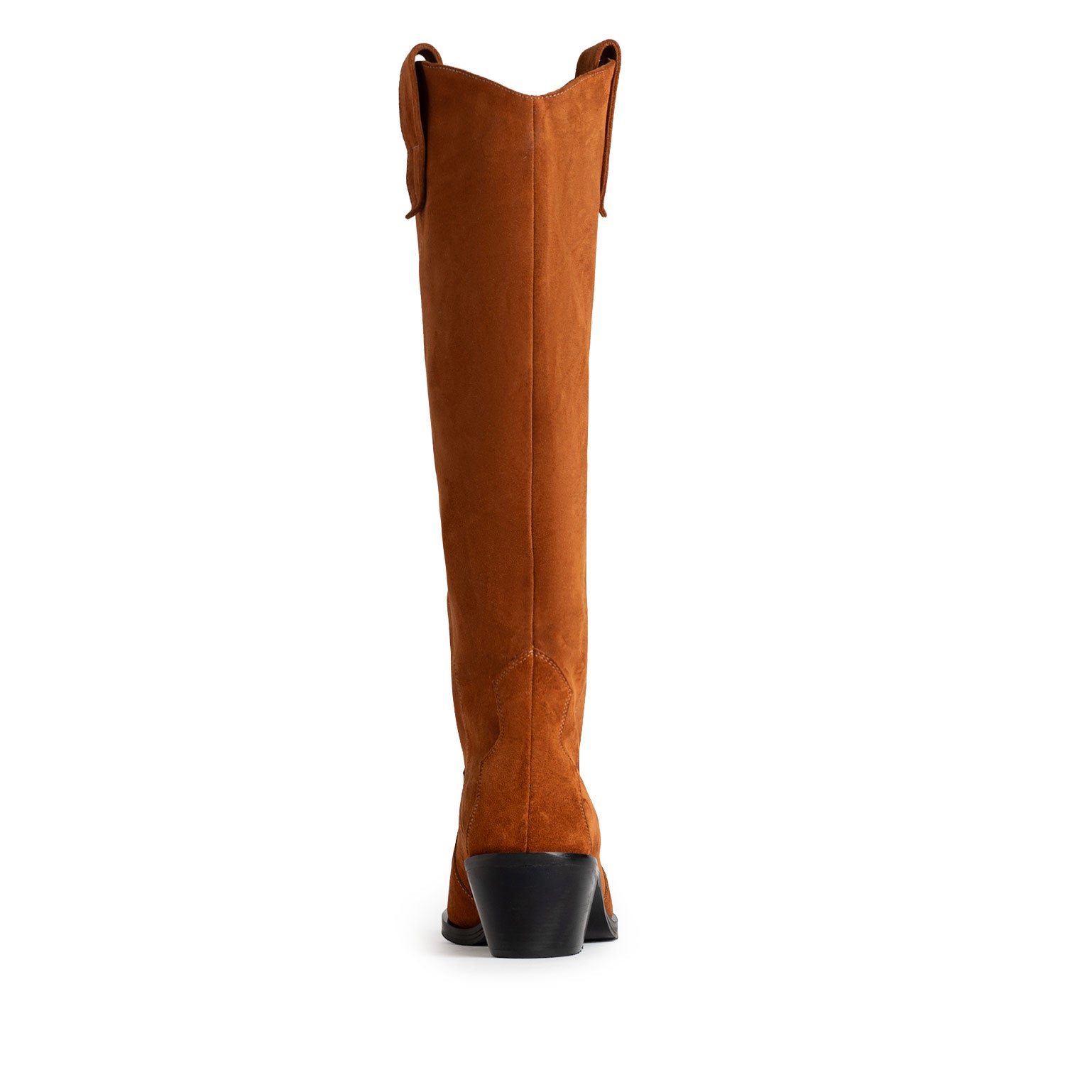 Clay-Voyance Terracotta Suede Cowboy Boots