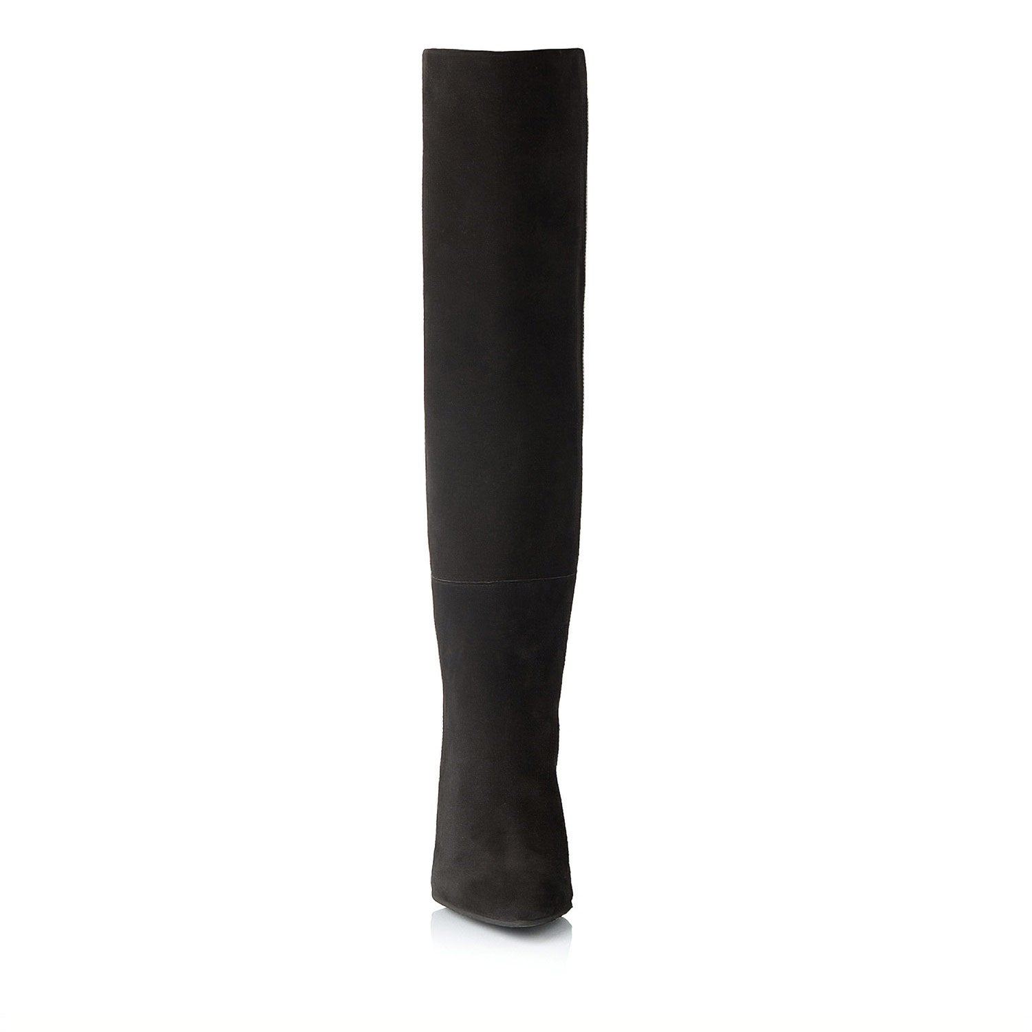 Neon Night Black Suede Boots