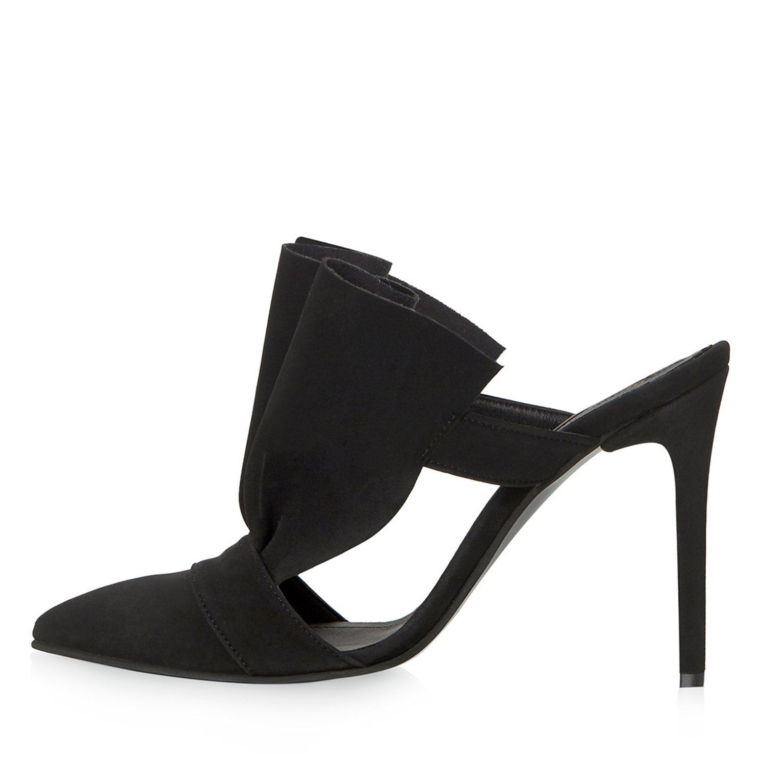 Rainb(l)ow Black Velvet Mules