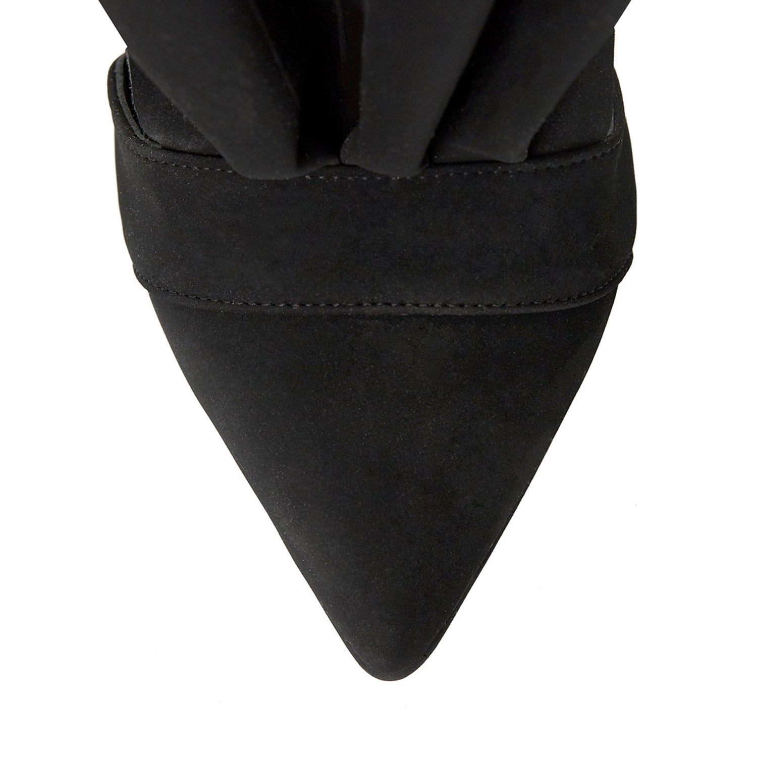 Rainb(l)ow Black Velvet Mules
