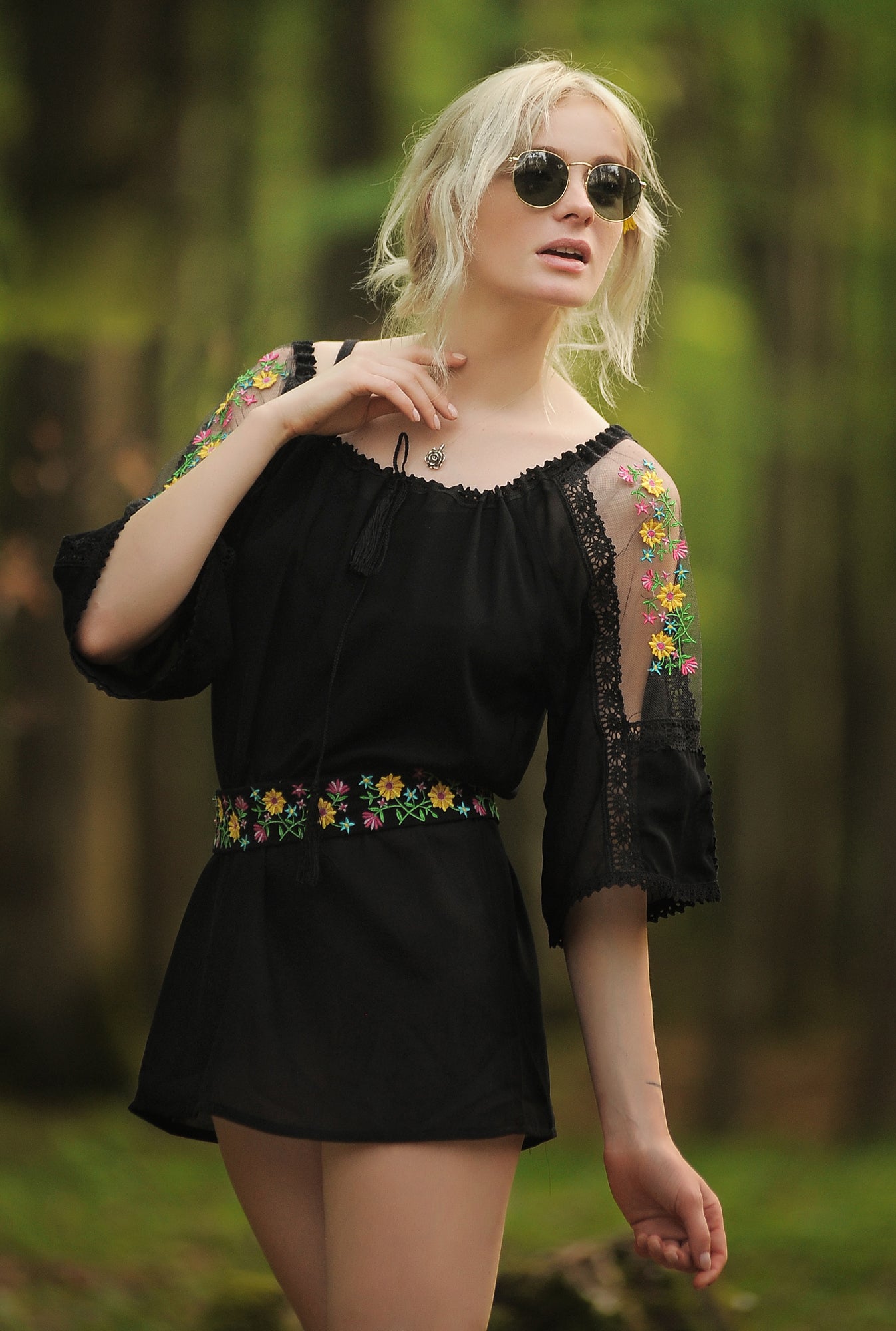 WILD FLOWERS BLOUSE