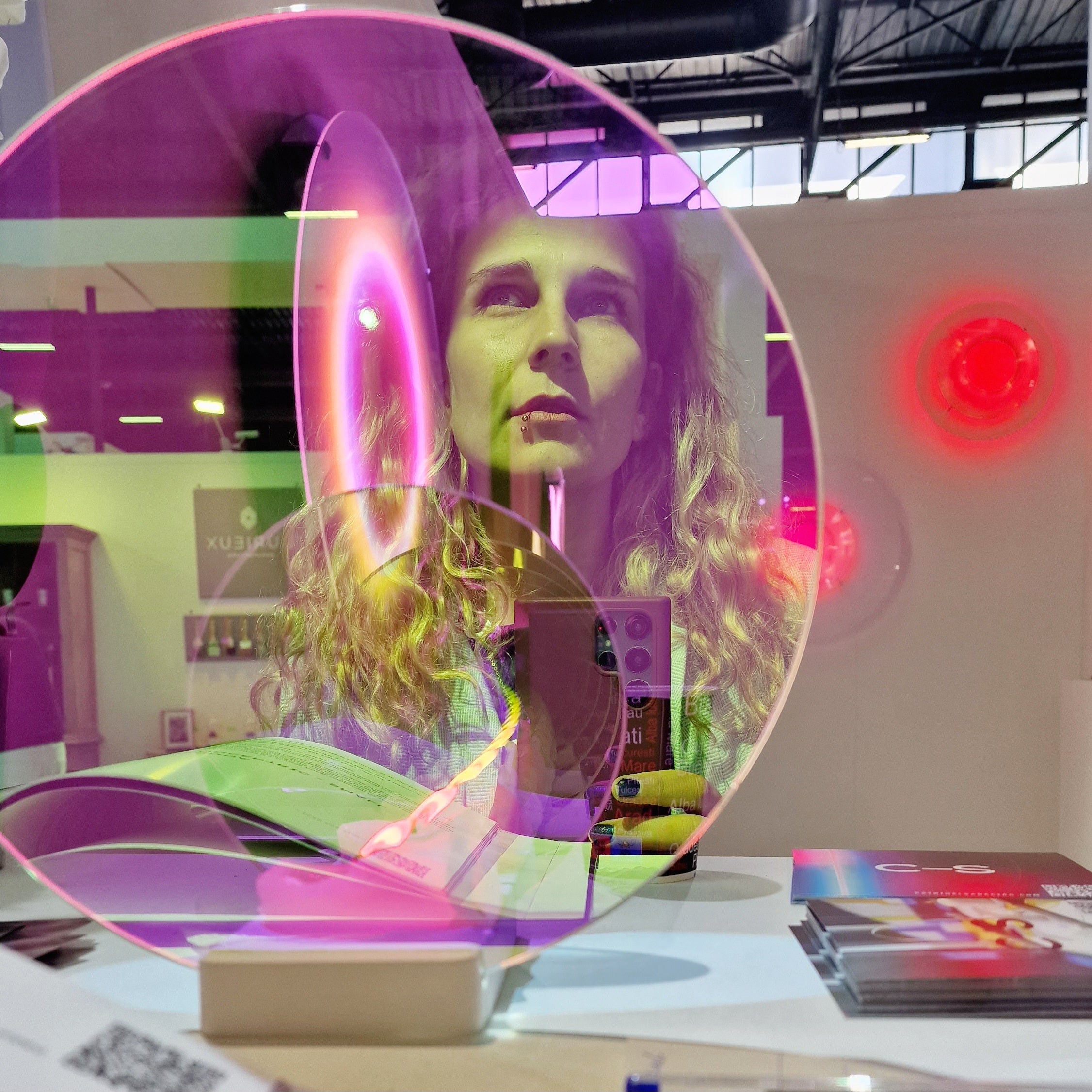 Onnda concentric medium - Fuchsia