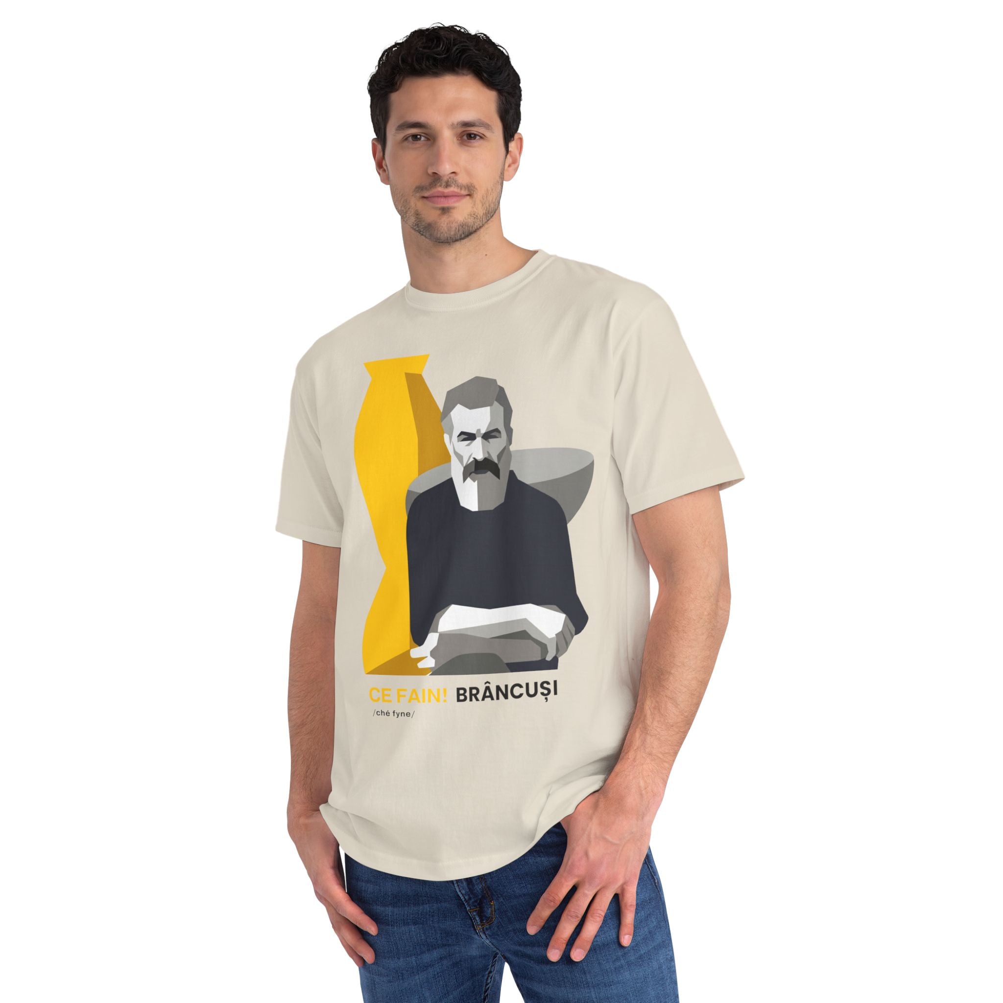 Constantin Brâncuși Organic Cotton T‑Shirt - Light