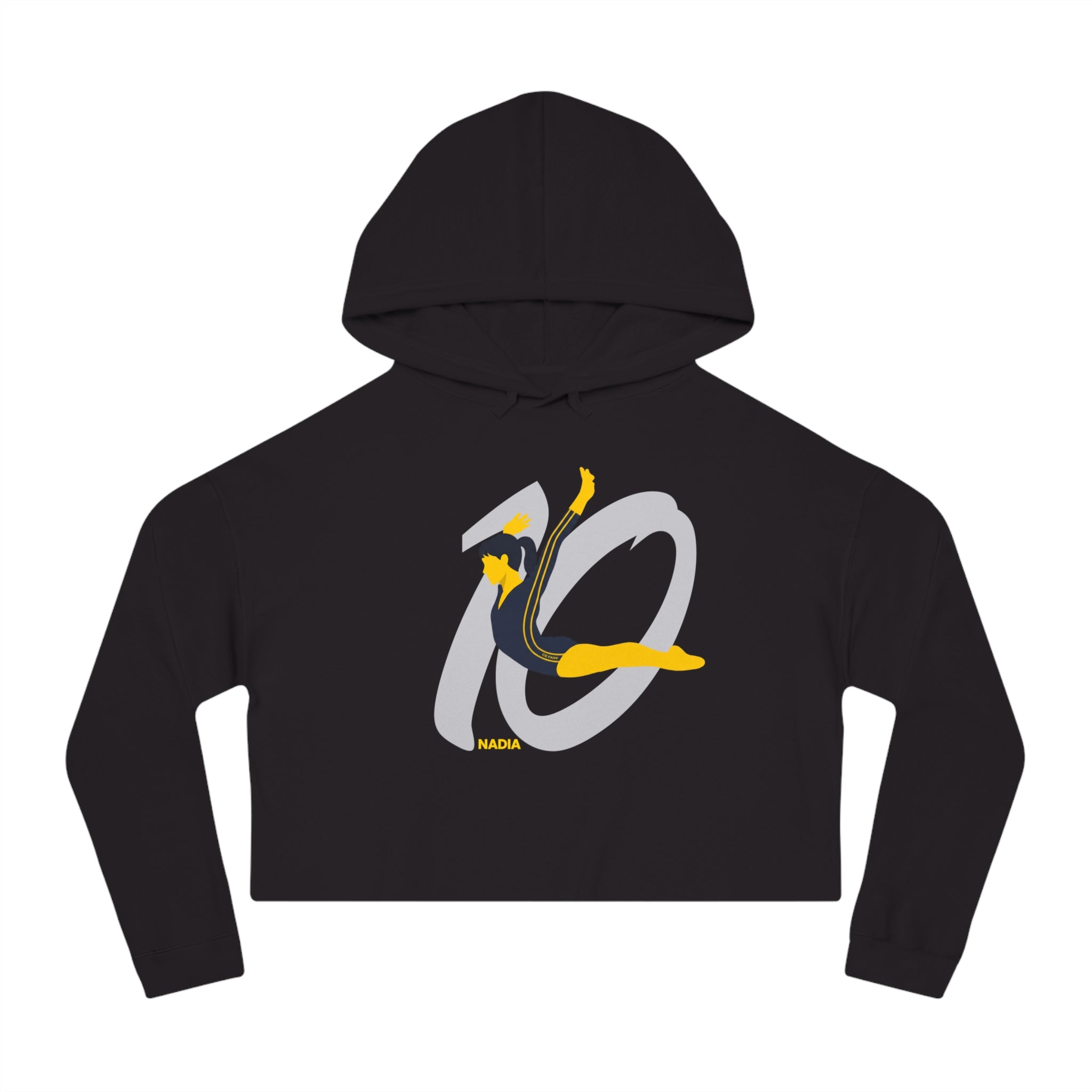 Nadia Perfect 10 Anniversary Cropped Hoodie