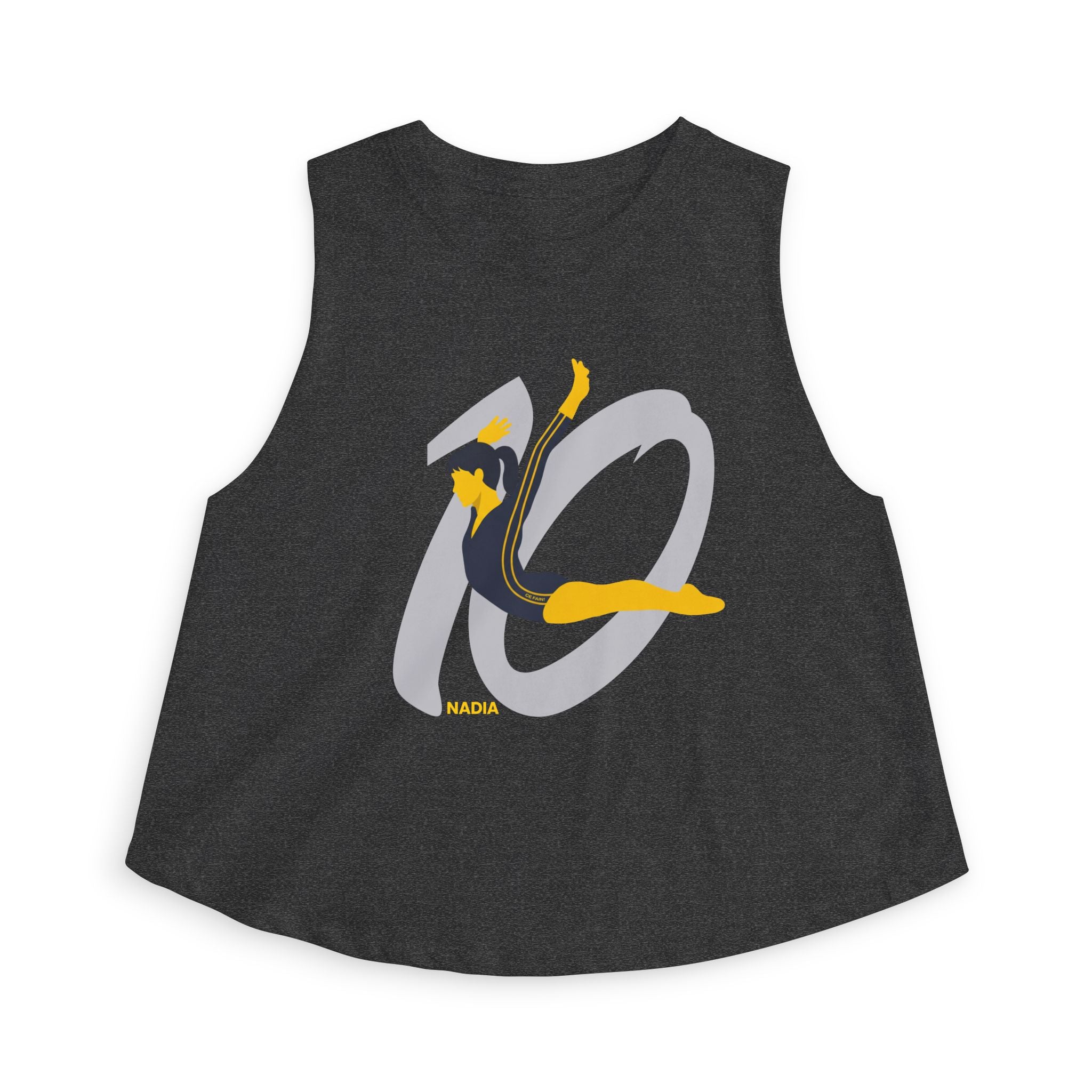 Nadia Perfect 10 Anniversary Crop Tank Top