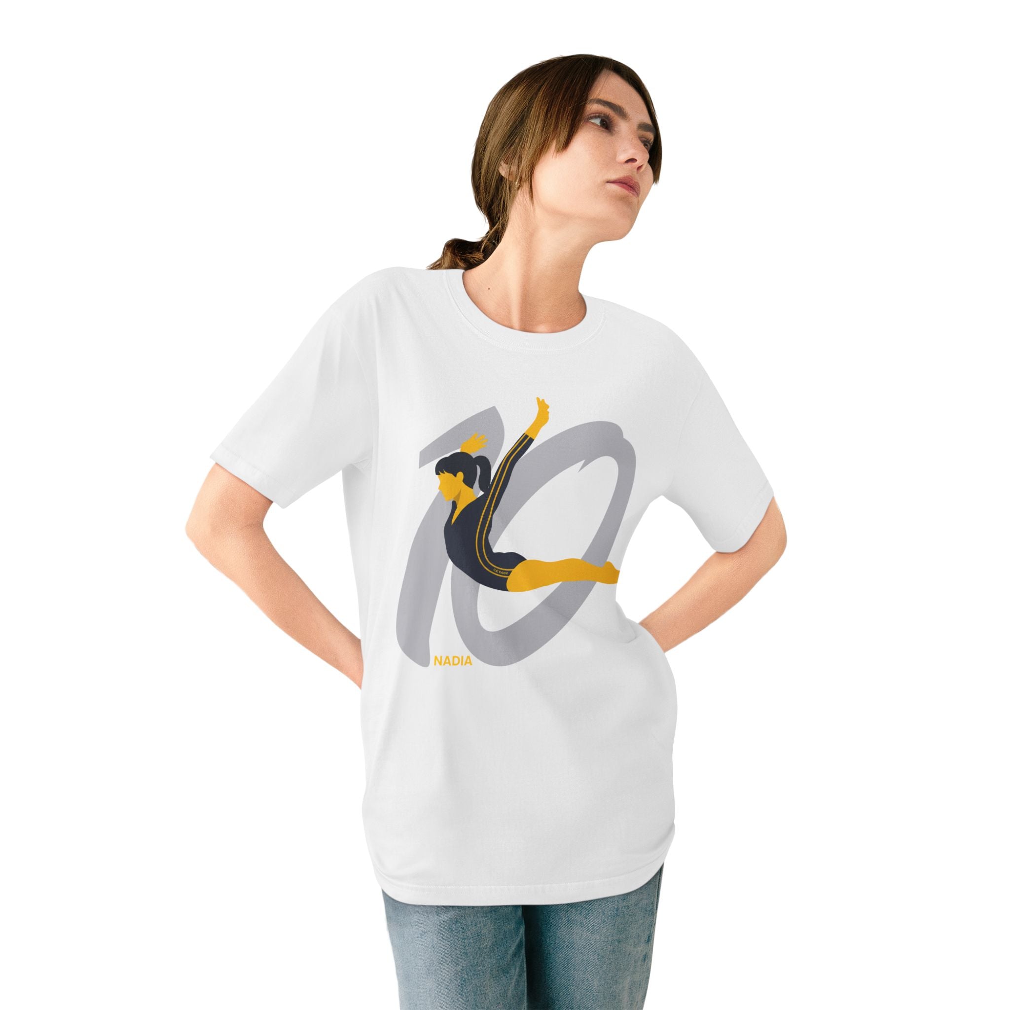 Nadia Perfect 10 Anniversary Organic Cotton T-Shirt