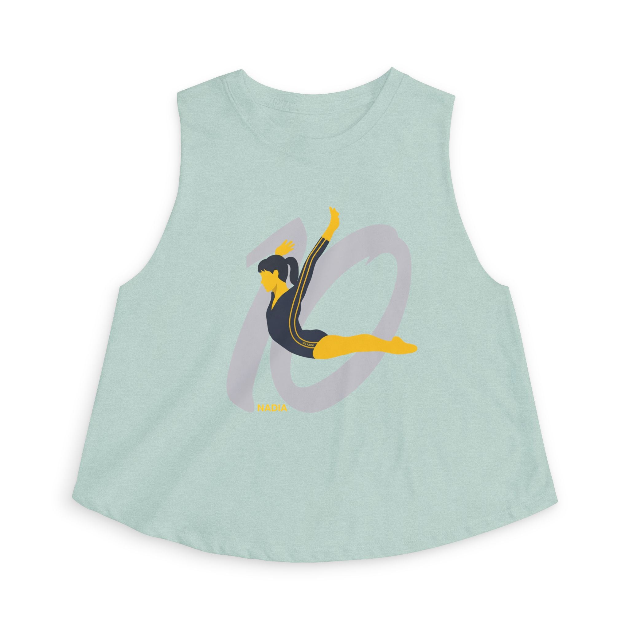 Nadia Perfect 10 Anniversary Crop Tank Top