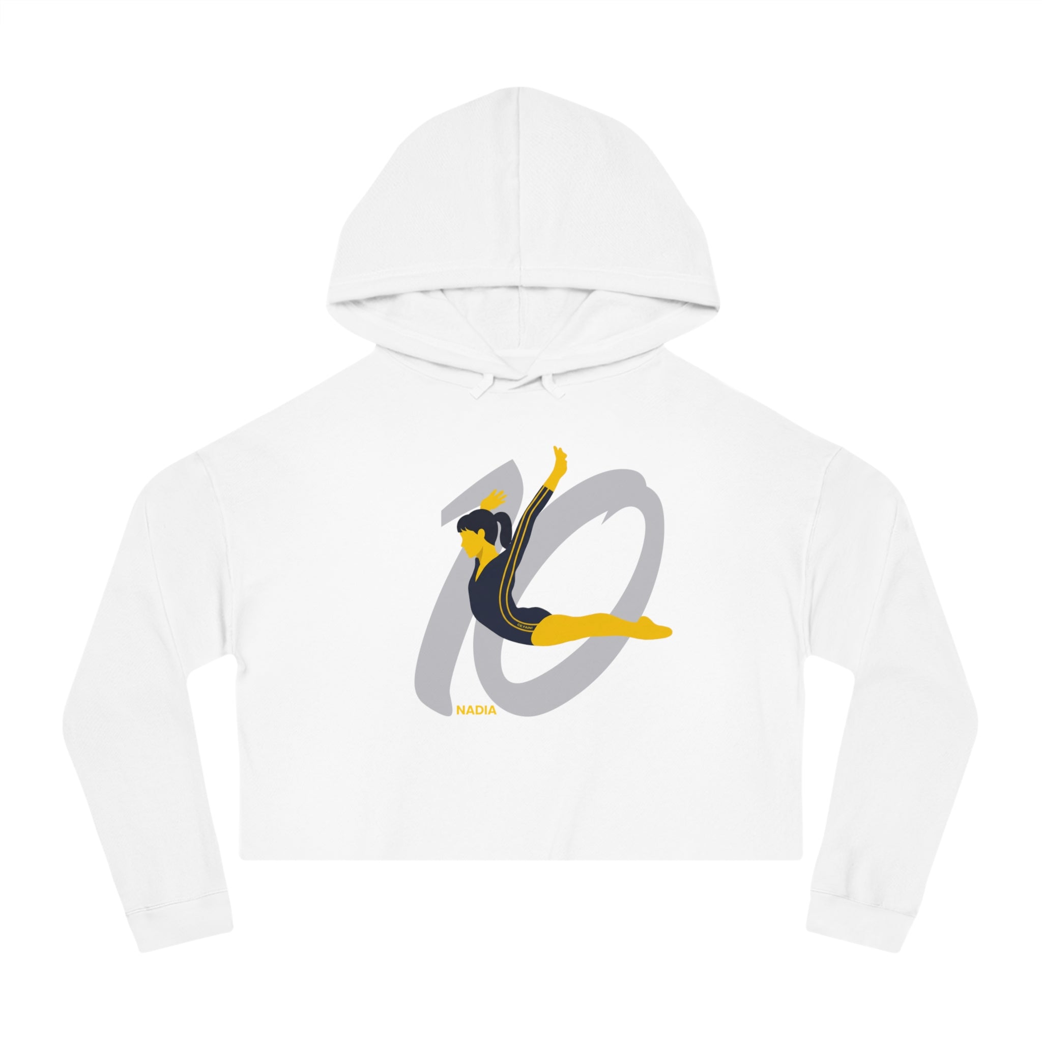 Nadia Perfect 10 Anniversary Cropped Hoodie