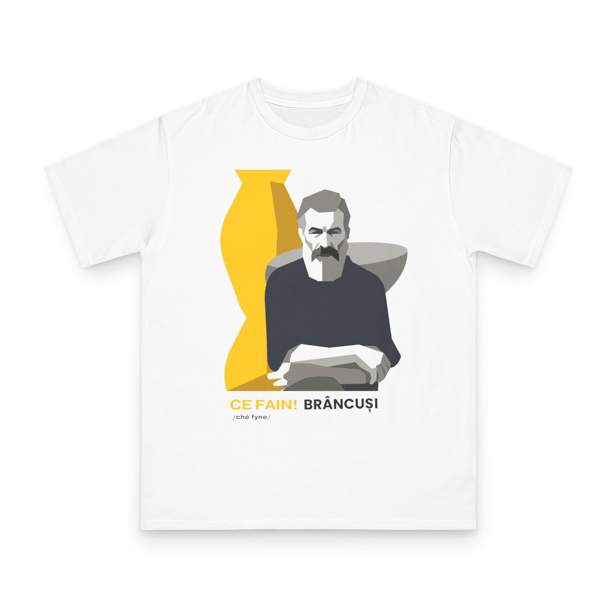 Constantin Brâncuși Organic Cotton T‑Shirt - Light
