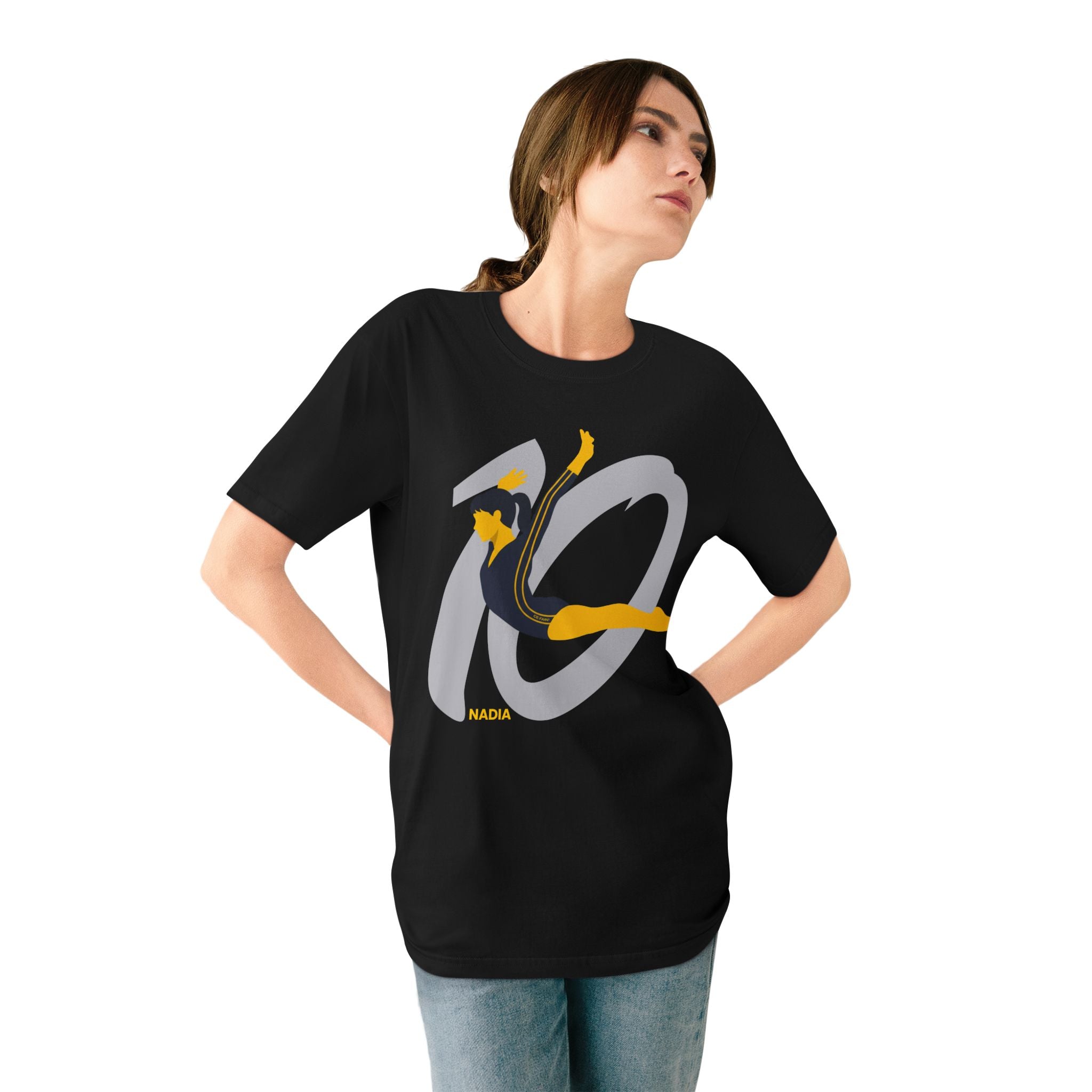 Nadia Perfect 10 Anniversary Organic Cotton T-Shirt