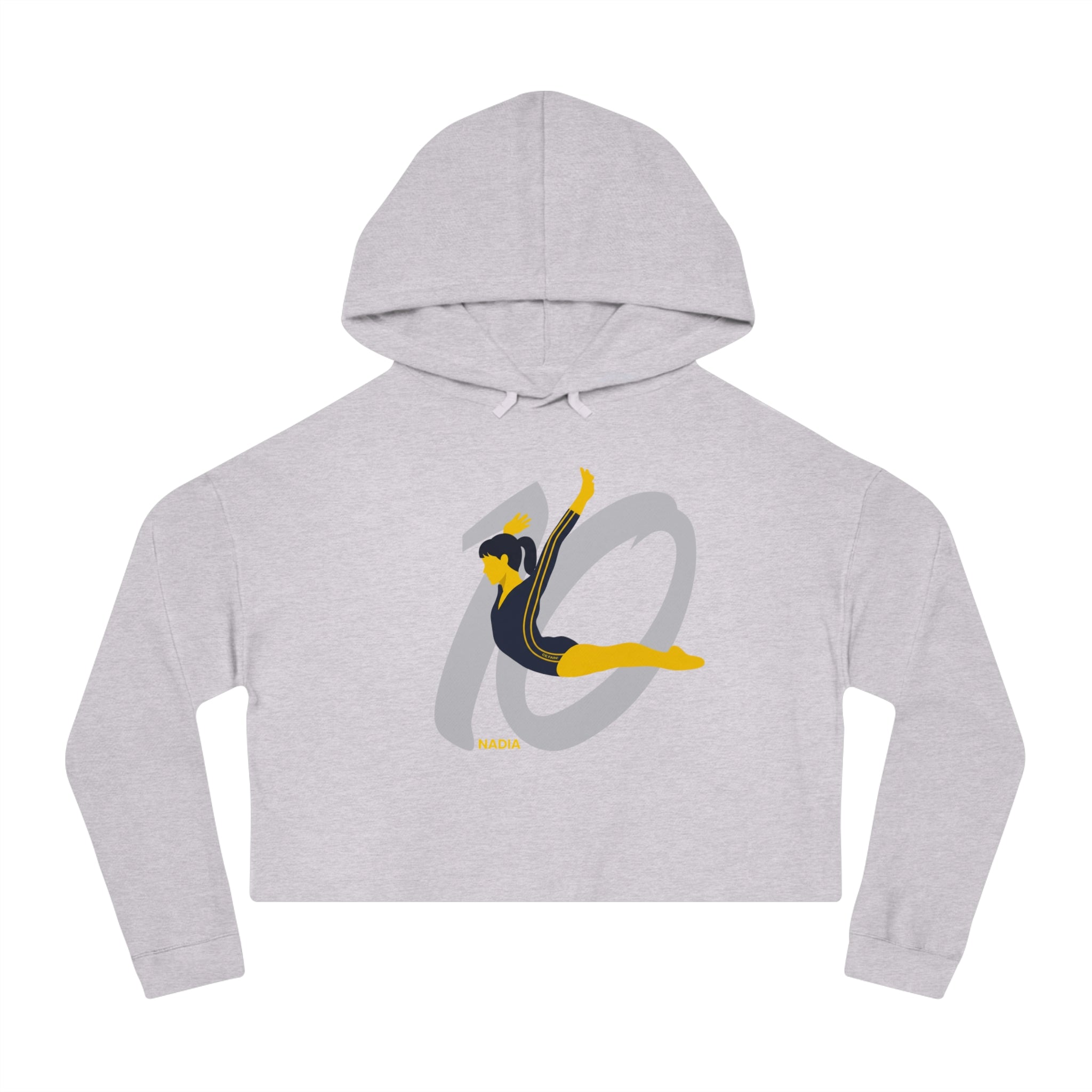 Nadia Perfect 10 Anniversary Cropped Hoodie