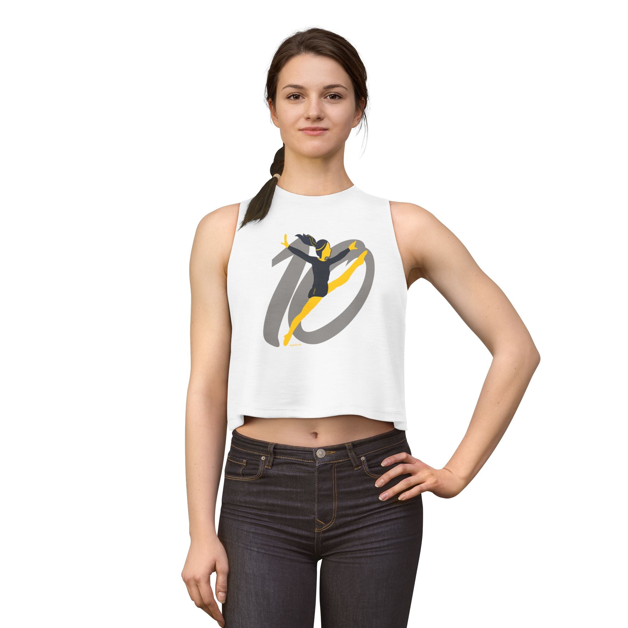 Nadia Perfect 10 Crop Tank Top