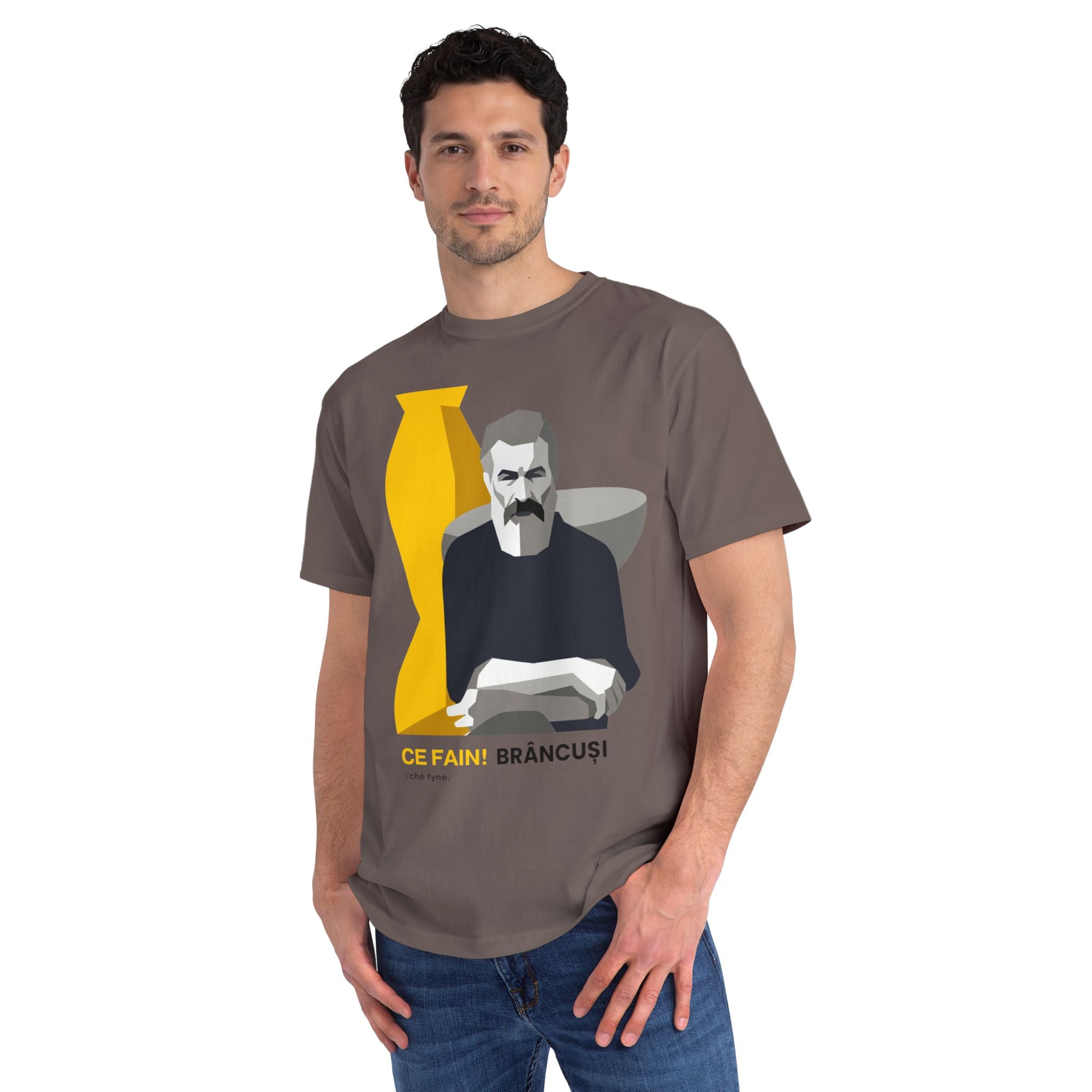 Constantin Brâncuși Organic Cotton T‑Shirt - Light
