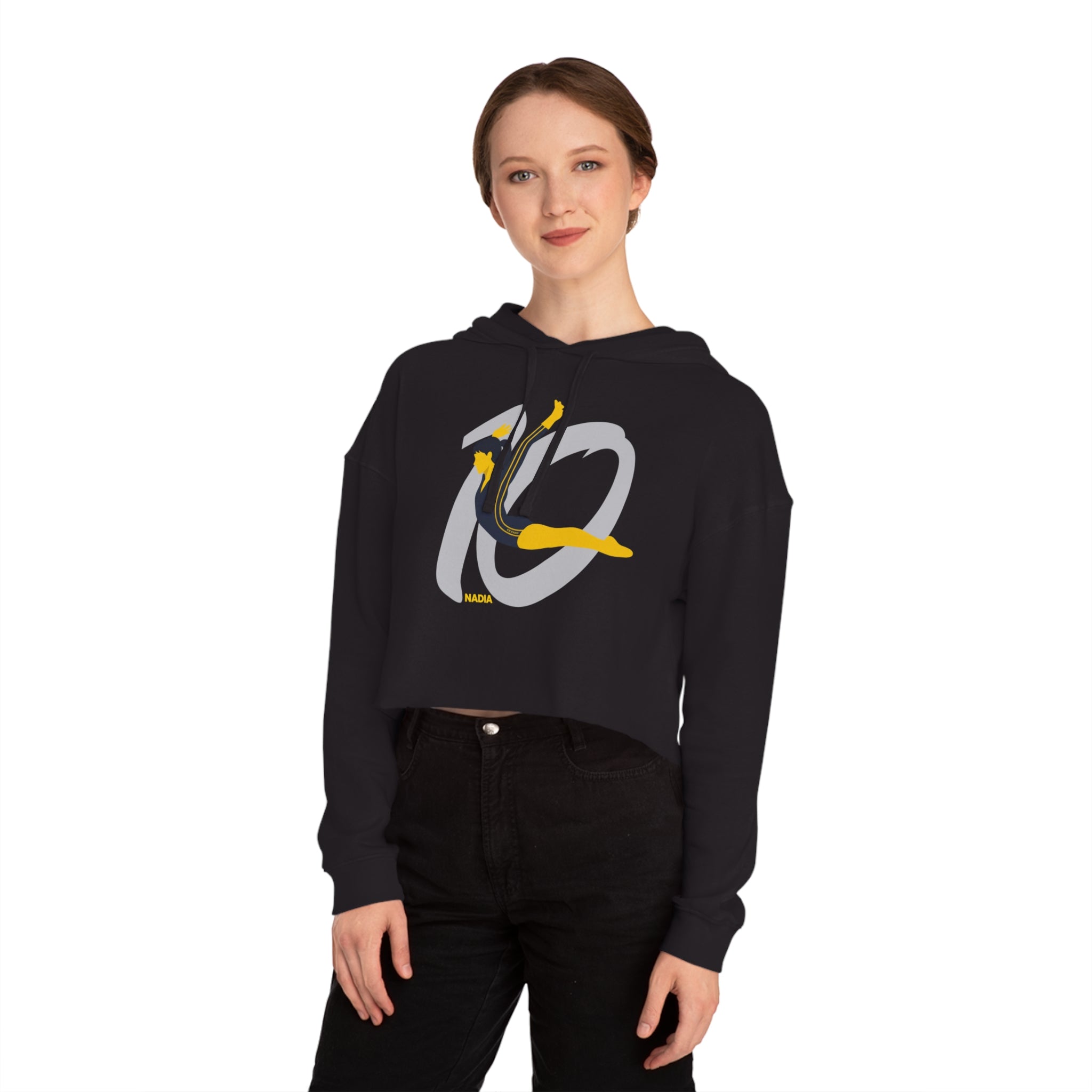Nadia Perfect 10 Anniversary Cropped Hoodie
